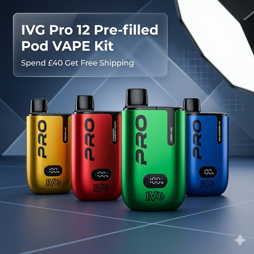 What Makes IVG Pro 12 Vape Kit Popular in the UK? Full Breakdown