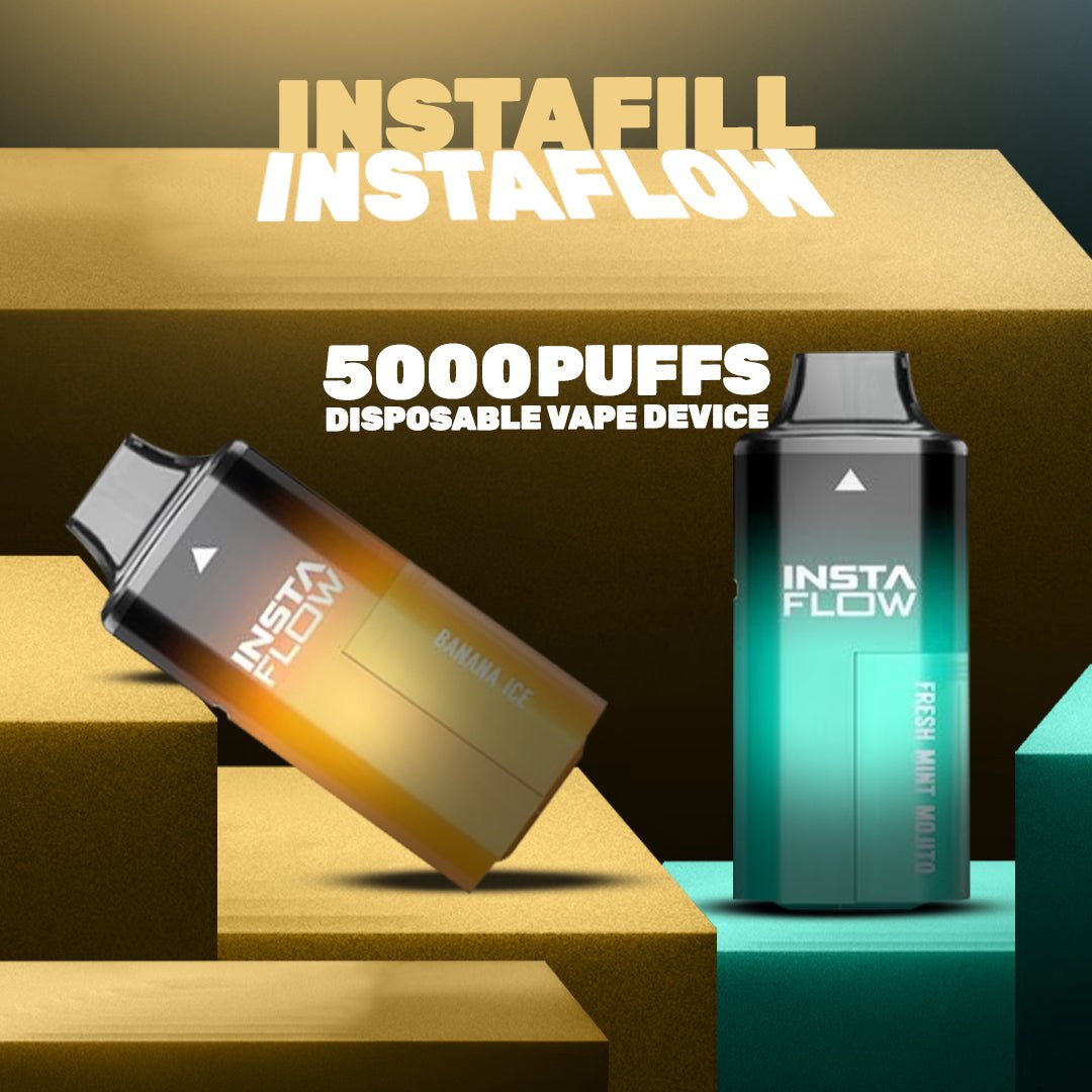 Instaflow 5000 Puffs Disposable Vape: Your Ultimate Vaping Companion - The No1 Plug