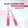 The Elux Legend Mini 600 Disposable Vape in the UK - theno1plugshop