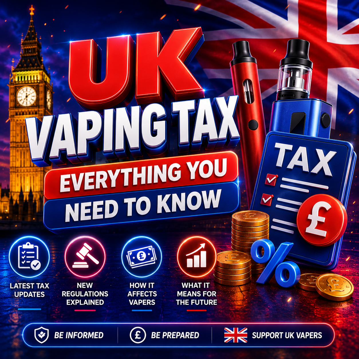 UK Vape Tax 2026: Price Increases Explained and What You Need to Do