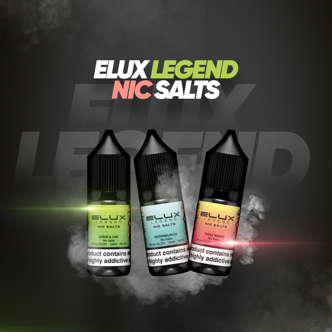Why Elux Legend Nic Salts Are the Perfect Choice for Smooth Vaping - The No1 Plug