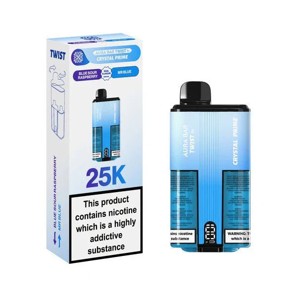 Why the Crystal Prime Twist 25000 Disposable Vape is a Game-Changer in the Vape Market - The No1 Plug