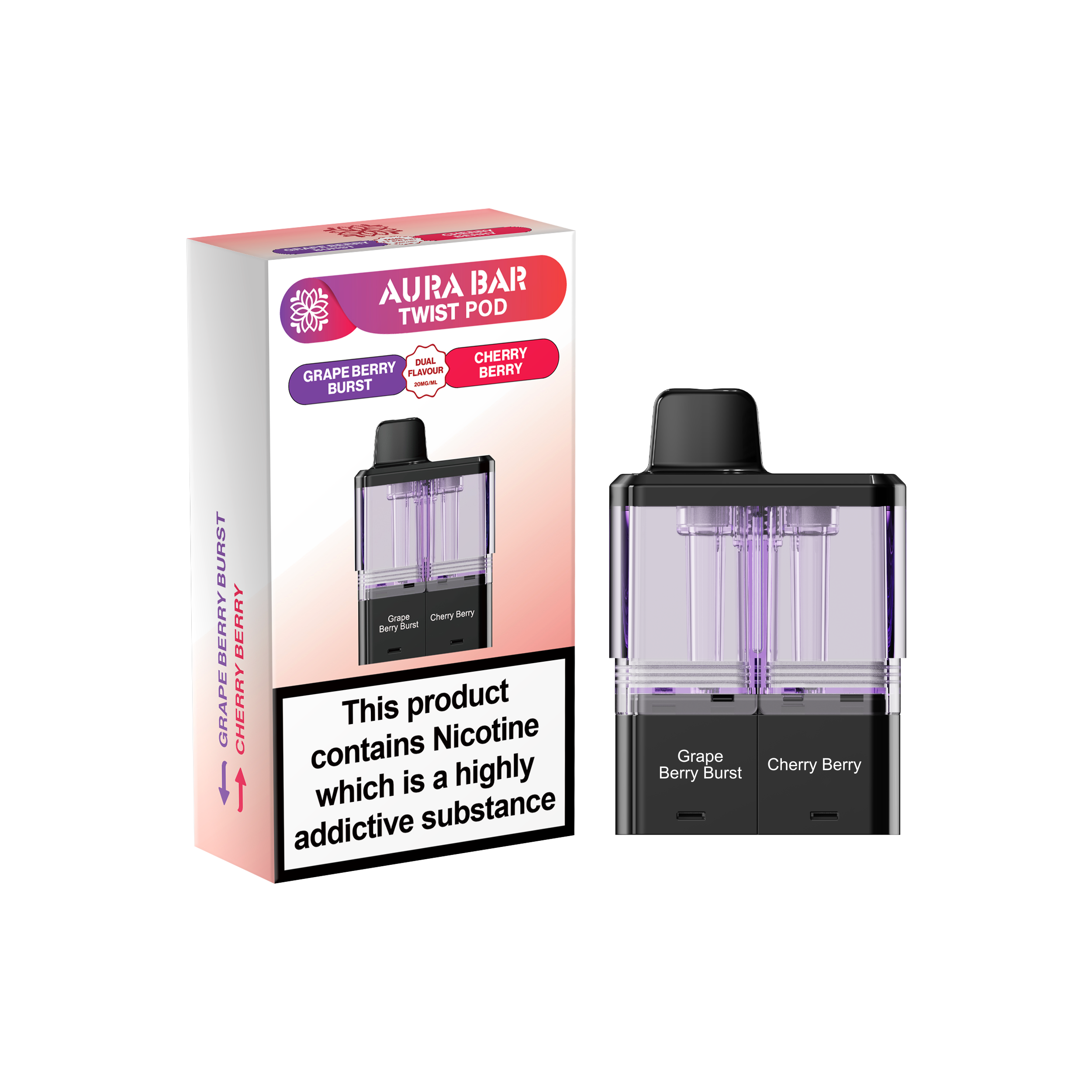 Aura Bar Twist 40k Replacement Pods (box of 5)