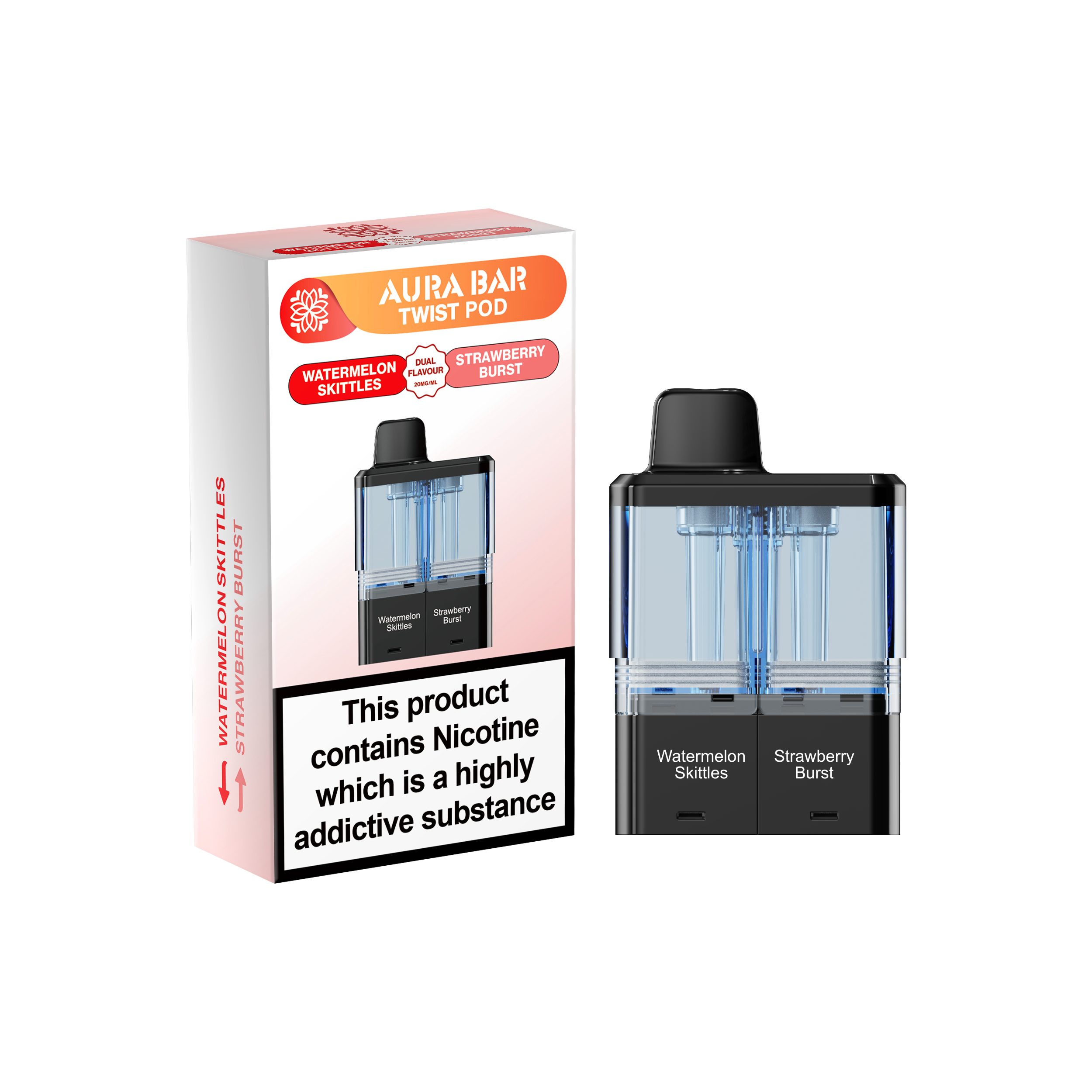 Aura Bar Twist 40k Replacement Pods (box of 5)