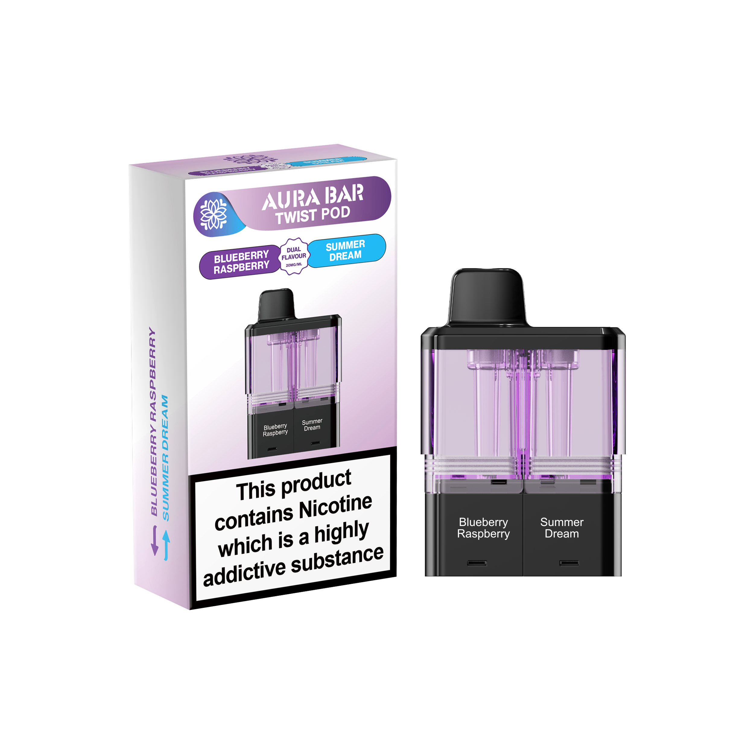 Aura Bar Twist 40k Replacement Pods (box of 5)