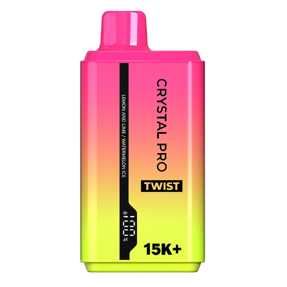 Crystal Pro Twist - 2 in 1 Crystal Pro Twist 15K Puffs Disposable Vape Box of 10 - theno1plugshop