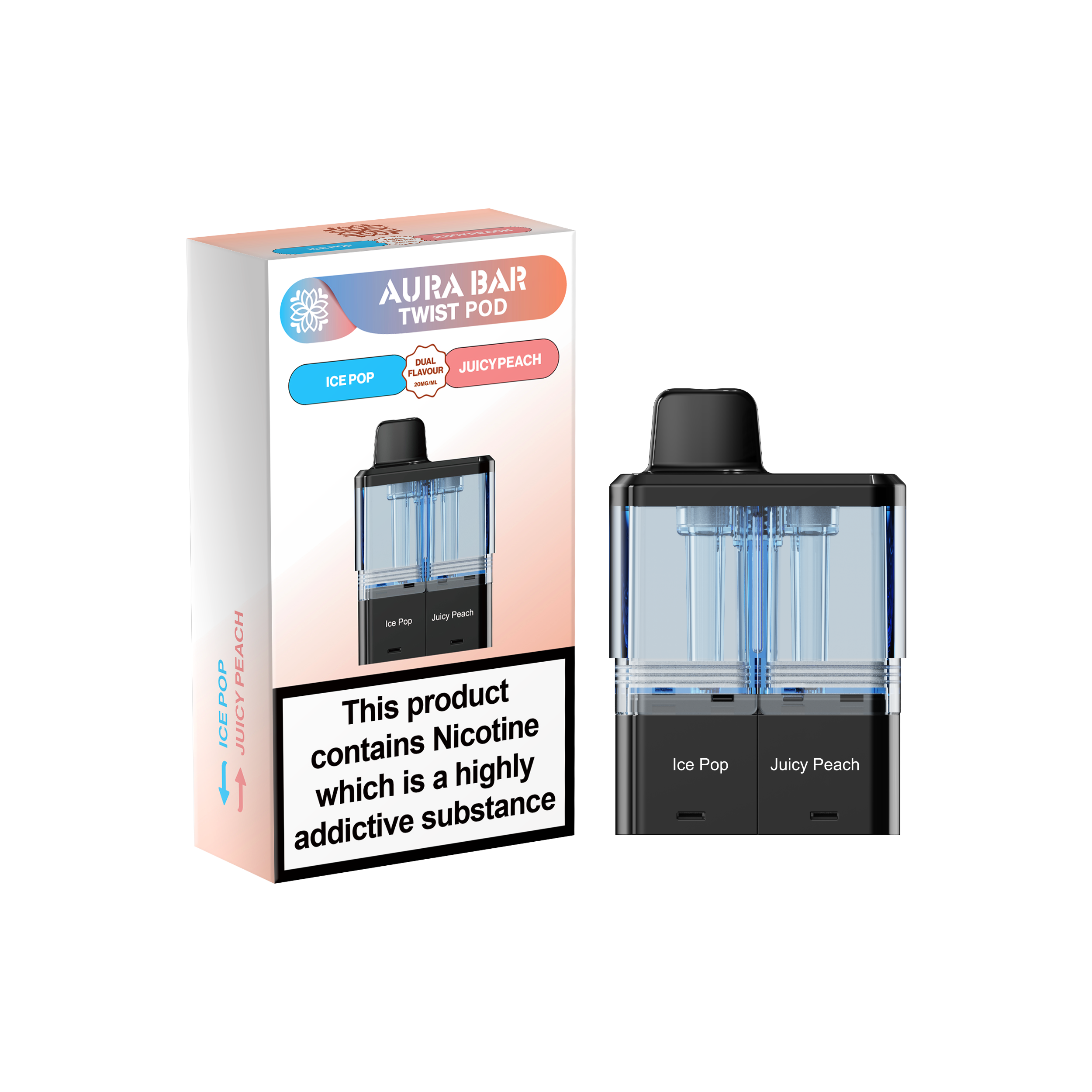 Aura Bar Twist 40k Replacement Pods (box of 5)