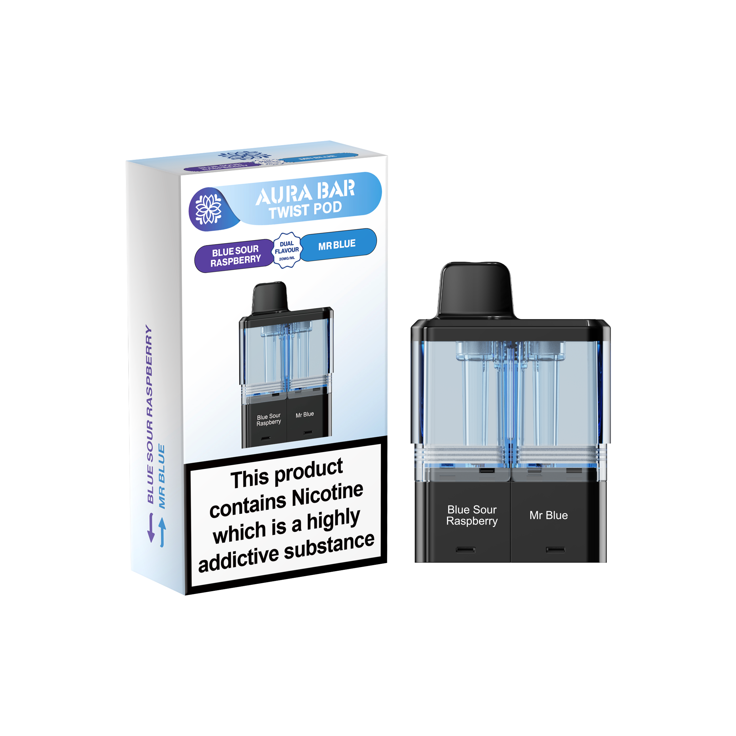 Aura Bar Twist 40k Replacement Pods (box of 5)