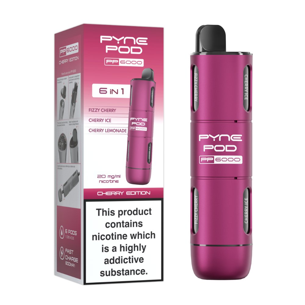 Pyne Pod - 6 In 1 Pyne Pod PP6000 Disposable Vape Pod Kit - theno1plugshop