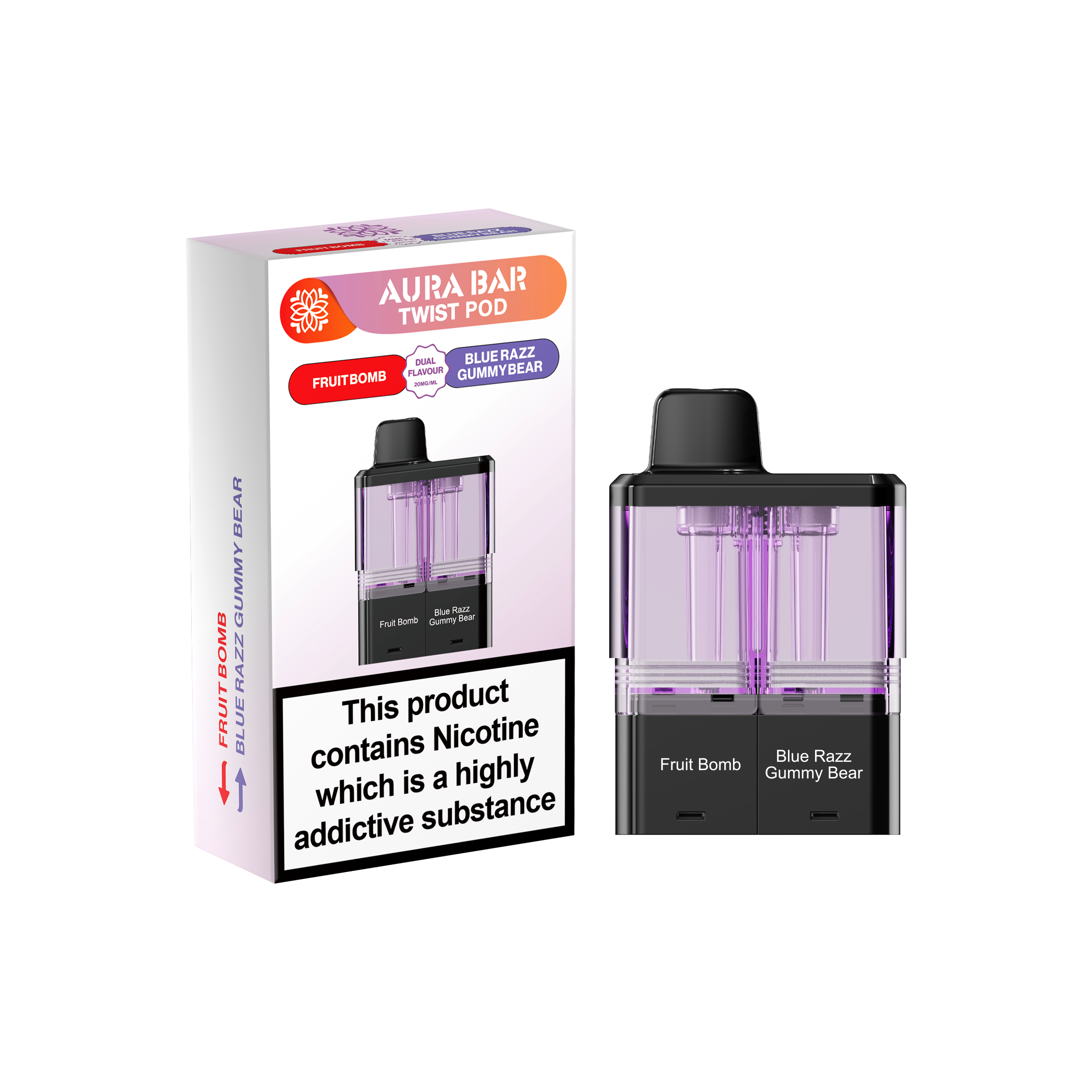 Aura Bar Twist 40k Replacement Pods (box of 5)