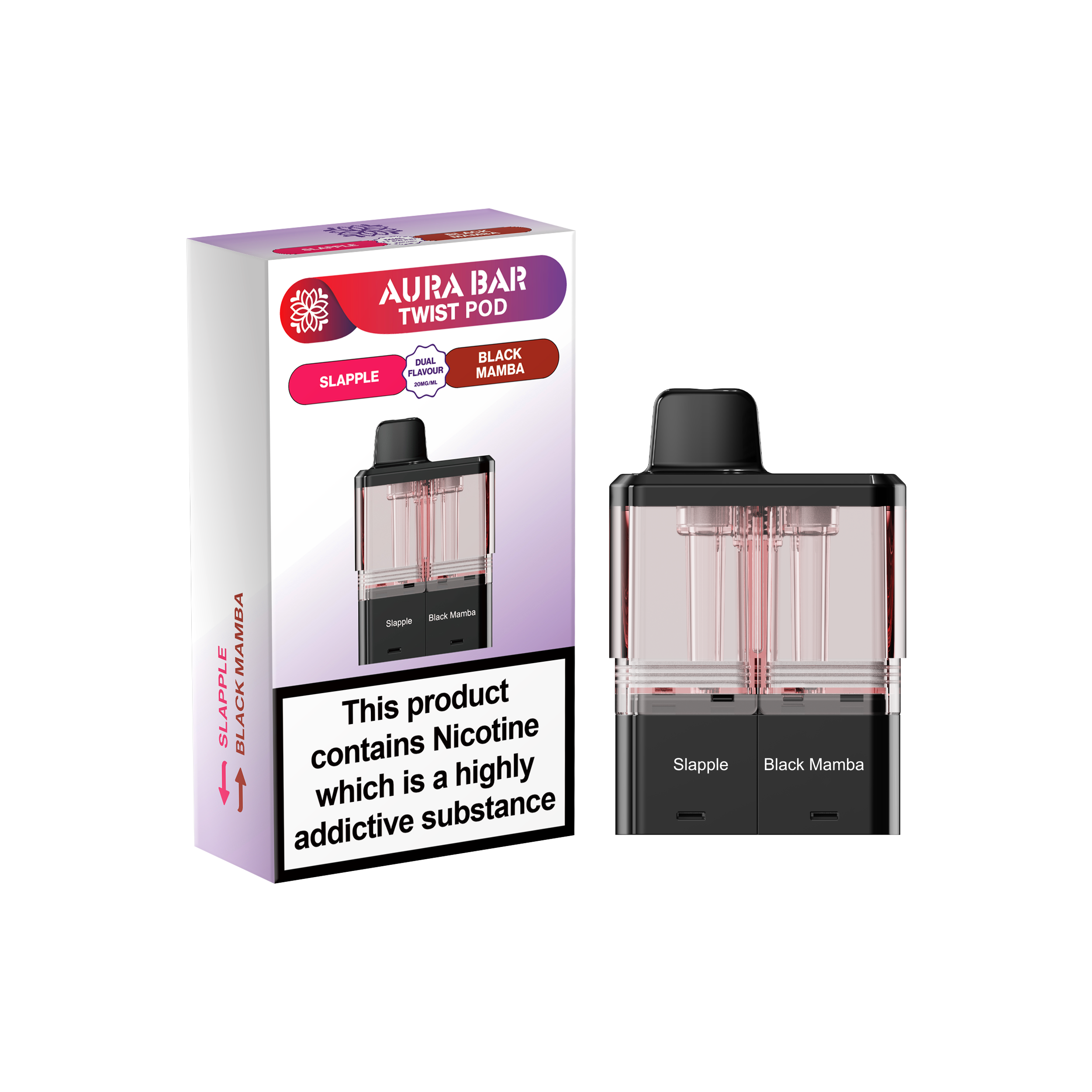 Aura Bar Twist 40k Replacement Pods (box of 5)