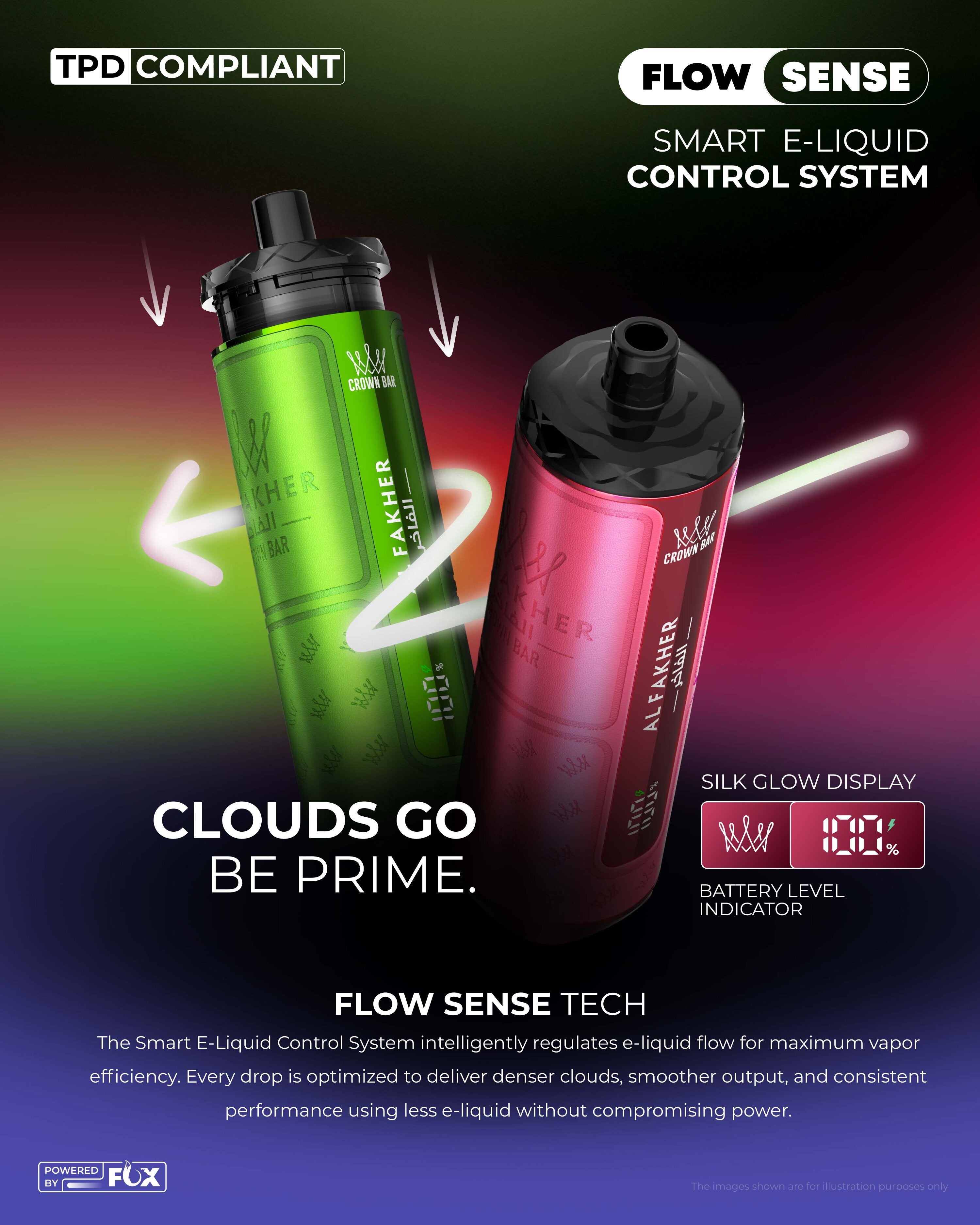 Al Fakher 50k Hypermax Prime VAPE (BOX OF 5)