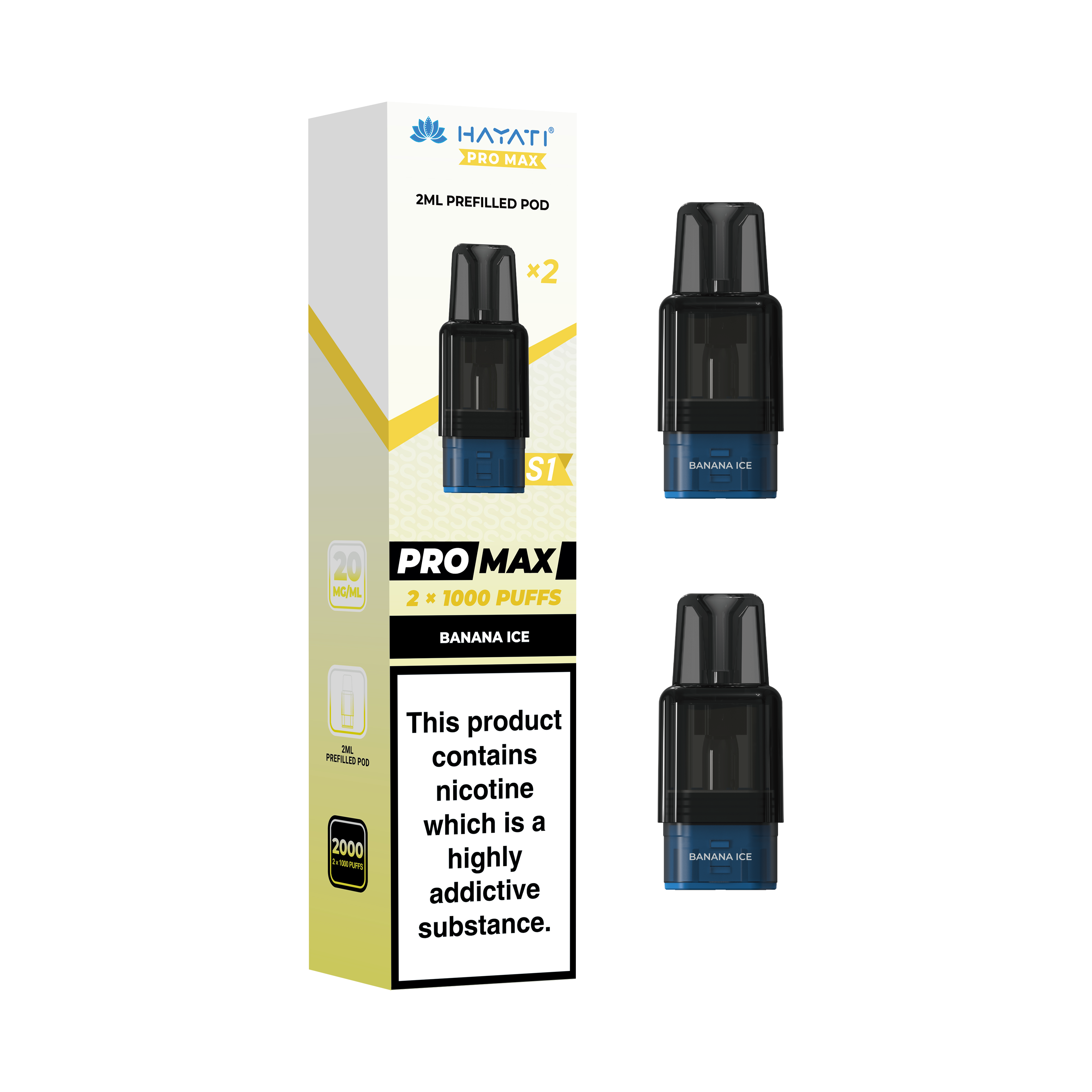 Hayati Pro Max S1 PODS (PACK OF 10)