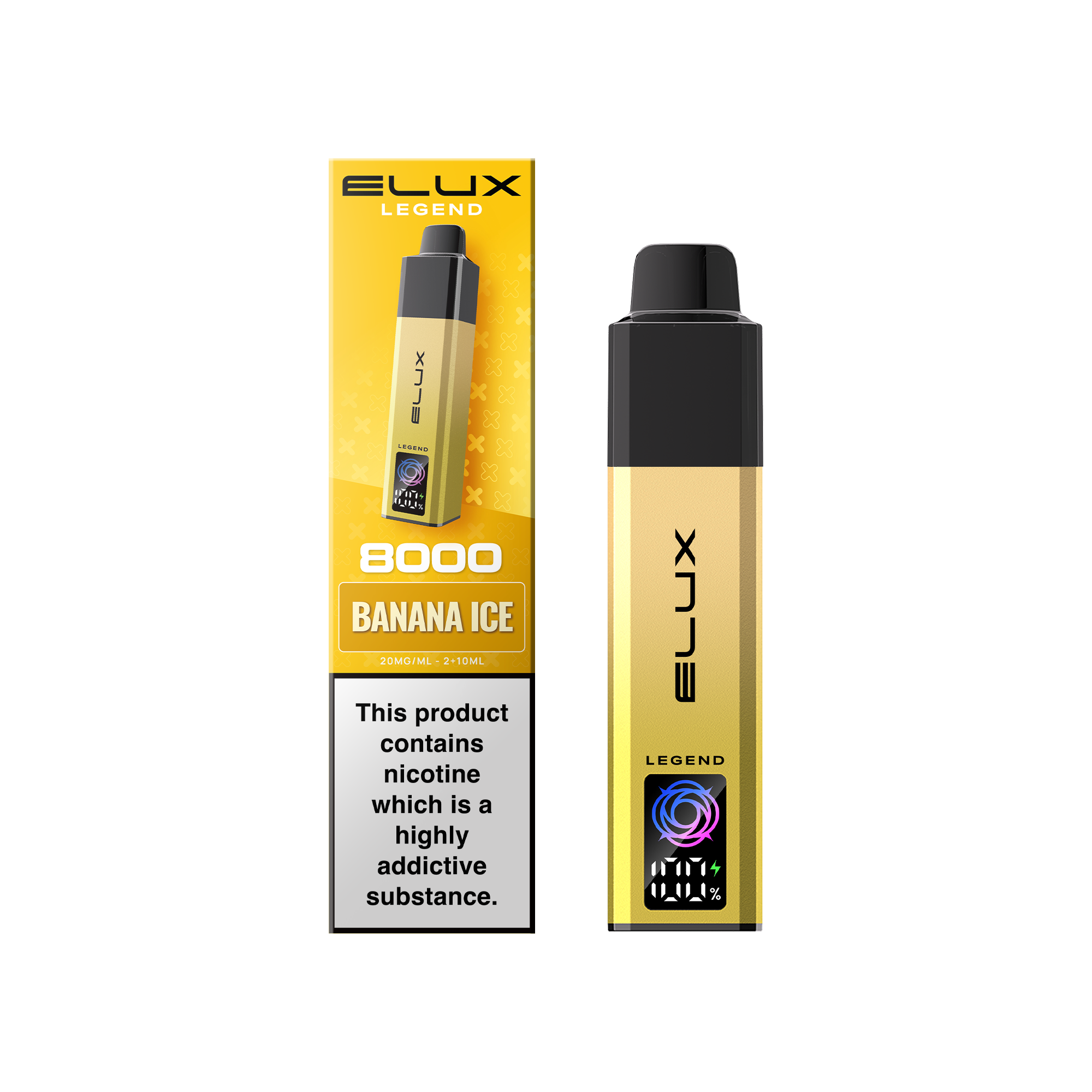 Elux Legend 8000 Pod Vape Kit Box of 5