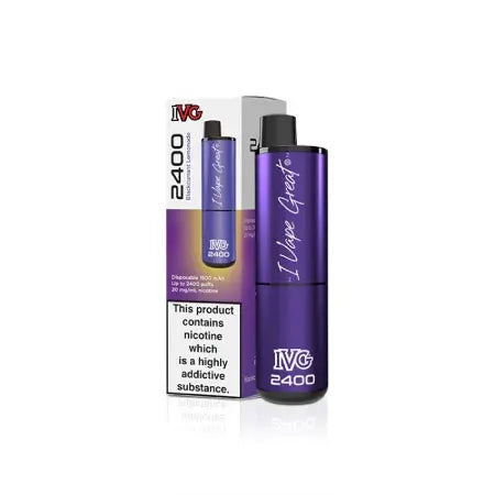 IVG 2400 Disposable Vape Box of 5