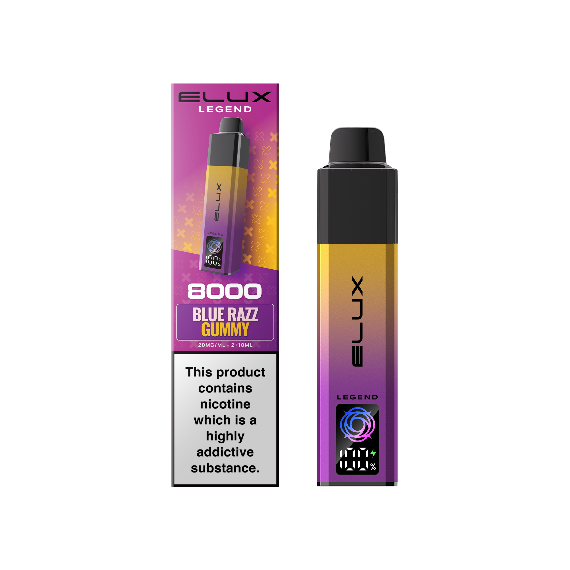 Elux Legend 8000 VAPE Kit - (BOX OF 5)