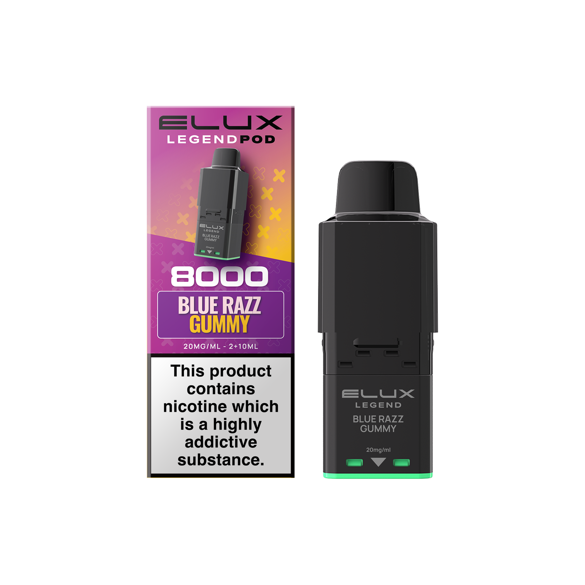 Elux Legend 8000 Refill Pods Box of 5