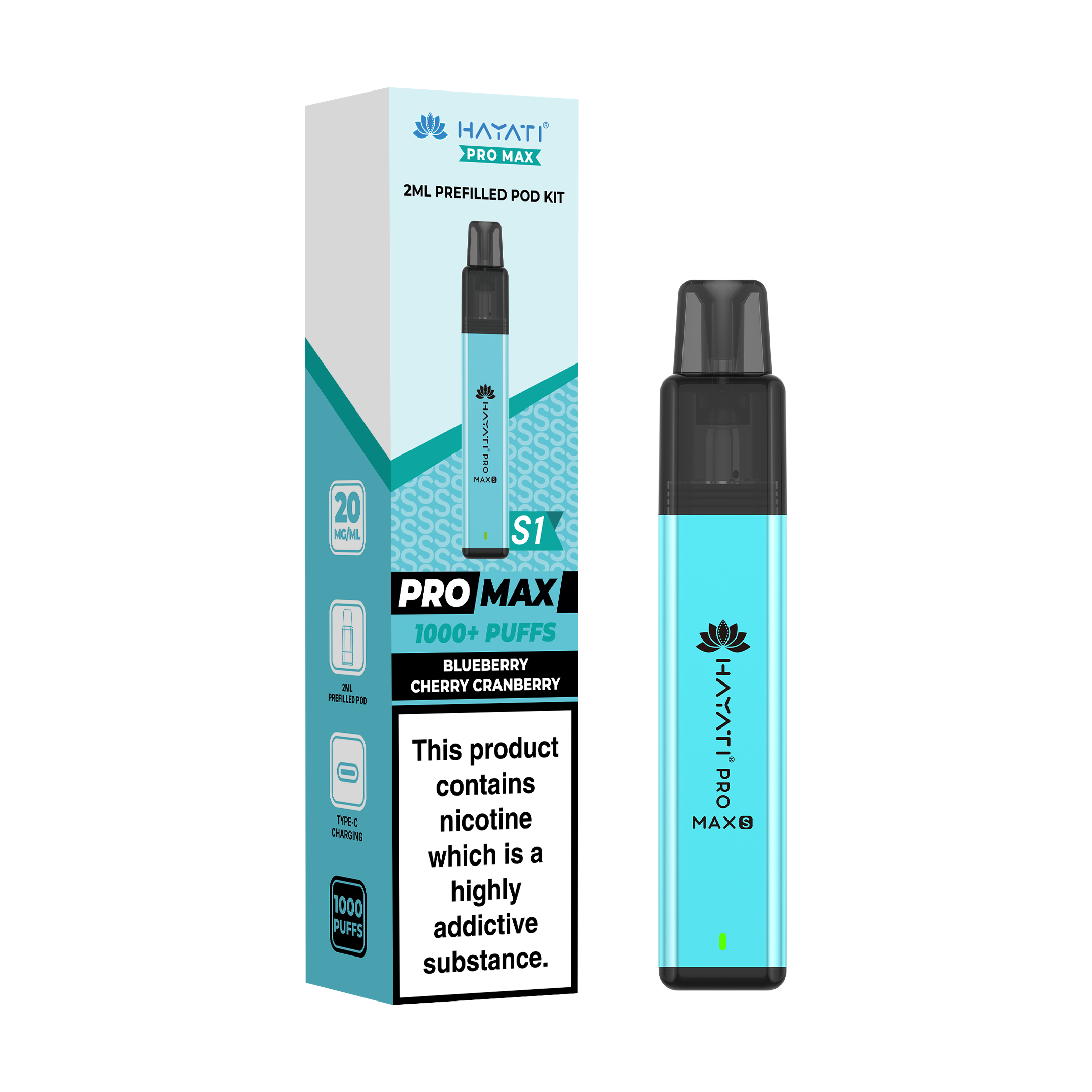 Hayati Pro Max S1 VAPE (PACK OF 10)