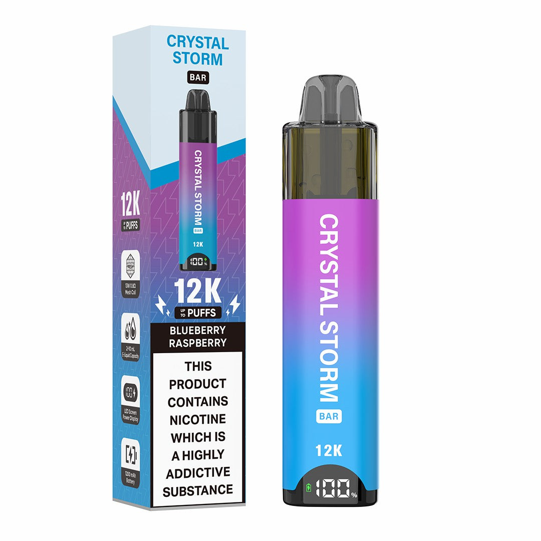 Crystal Storm Bar 12k VAPE (PACK OF 5)