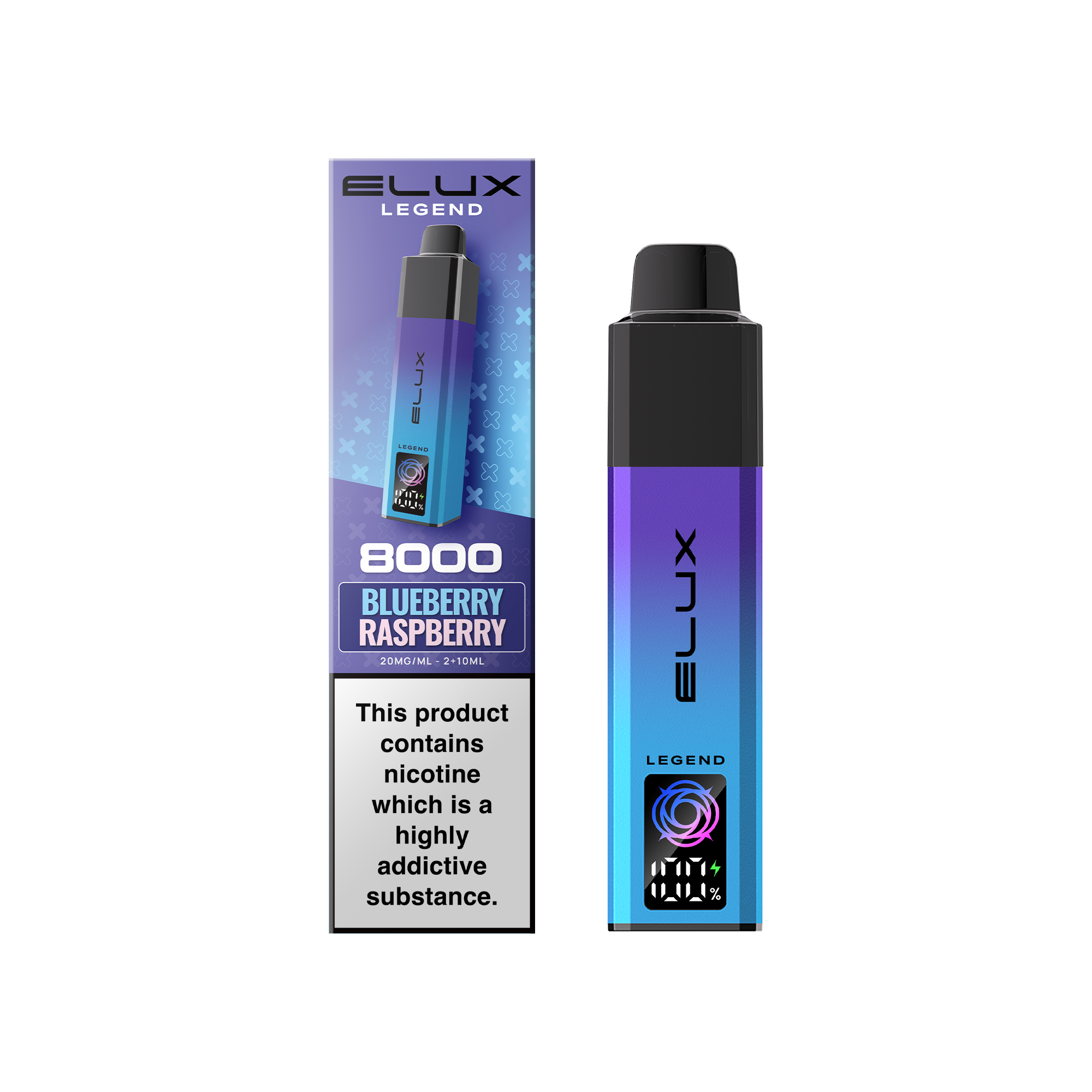 Elux Legend 8000 VAPE Kit - (BOX OF 5)