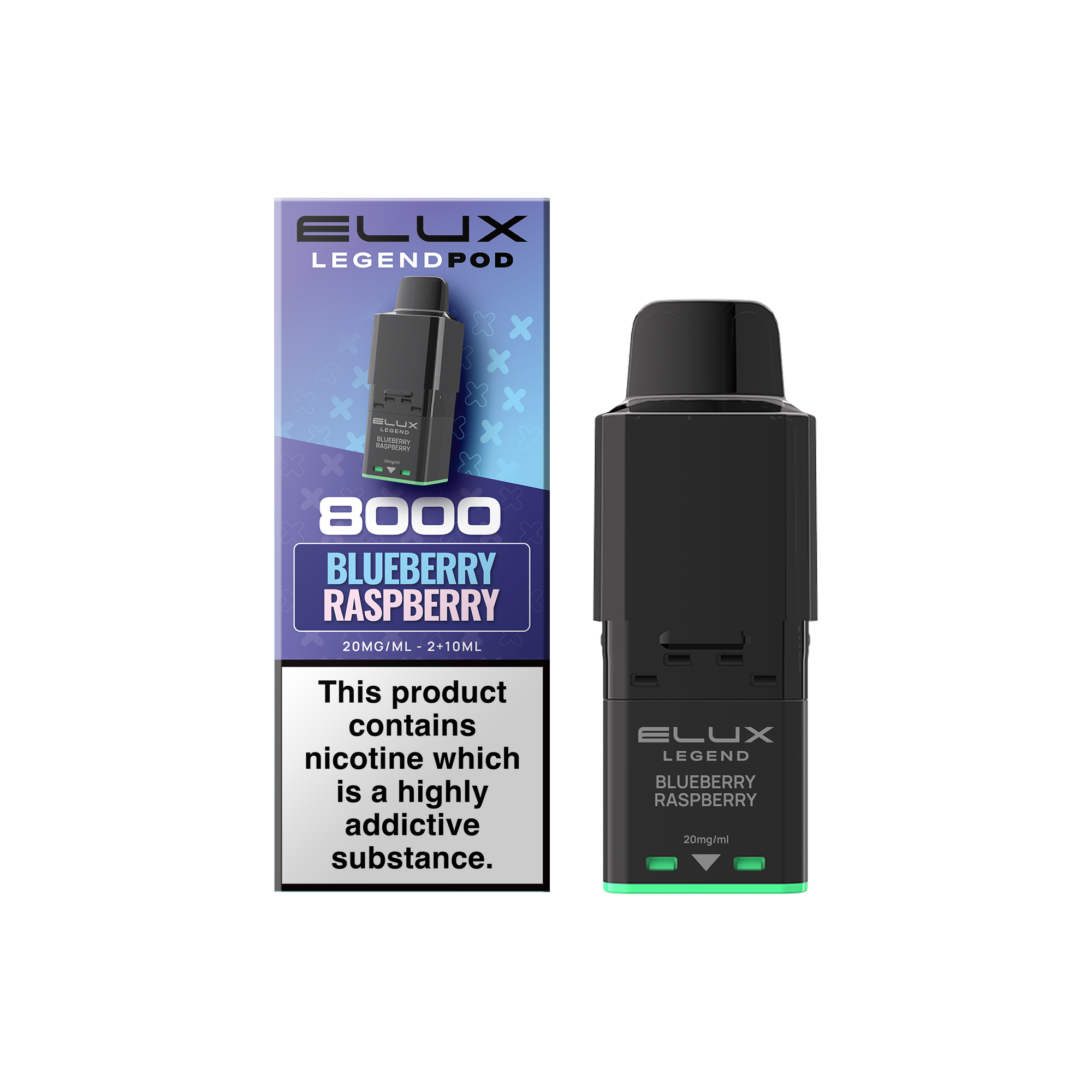 Elux Legend 8000 Refill Pods Box of 5