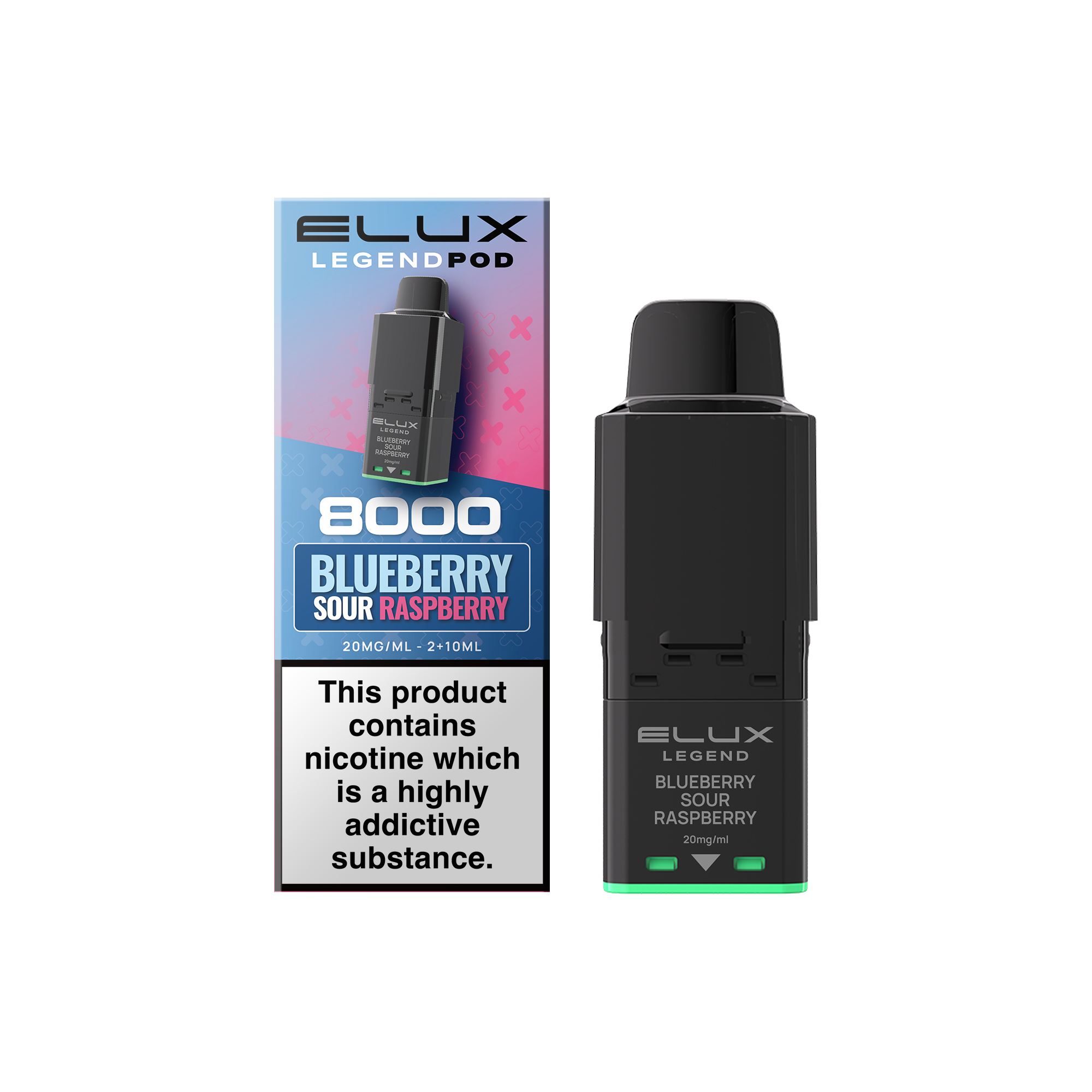 Elux Legend 8000 Refill Pods Box of 5