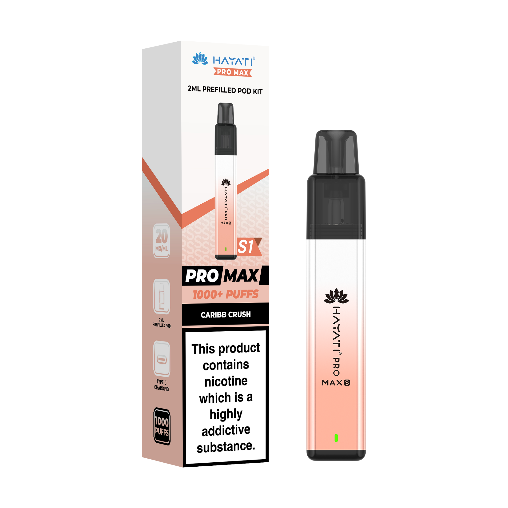 Hayati Pro Max S1 VAPE (PACK OF 10)