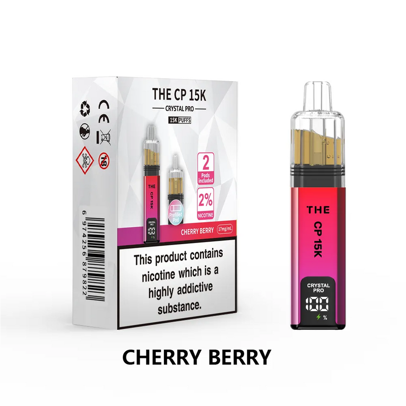 The CP 15K Prefilled VAPE by Crystal Pro (BOX OF 5)