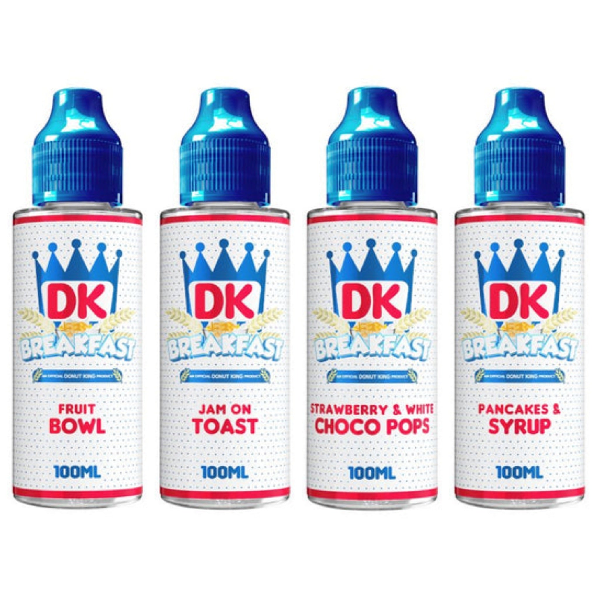 Donut King Breakfast 100ml Shortfill E-liquid