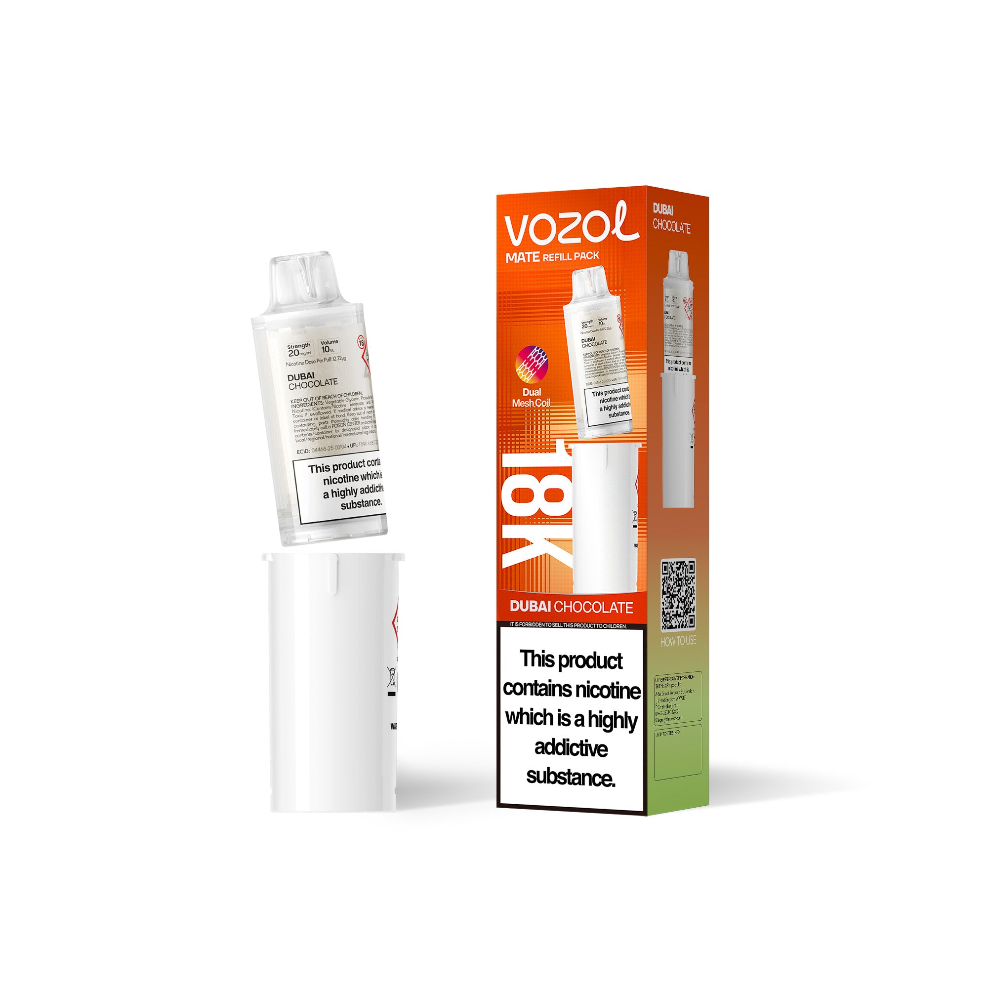 Vozol Mate 54k Refill PODS (PACK OF 5)