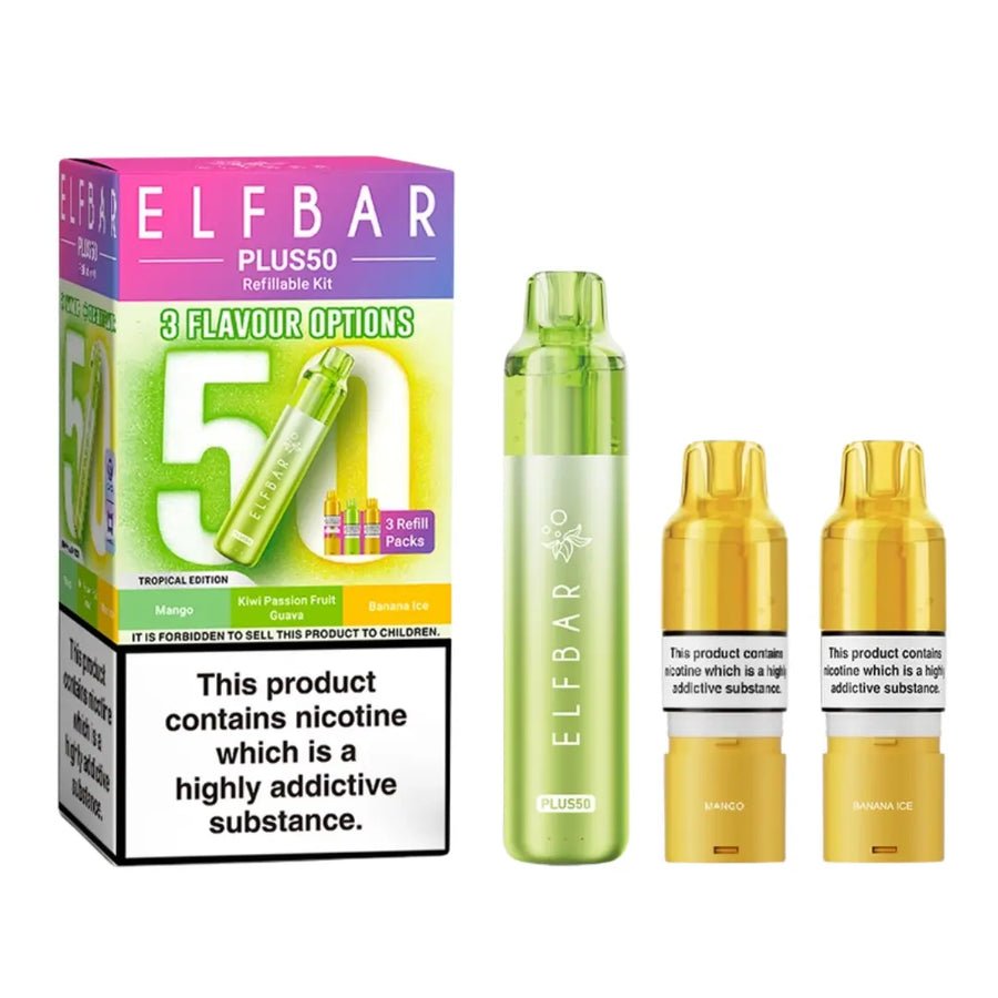 Elf Bar Plus 50 Vape Kit - Tropical edition