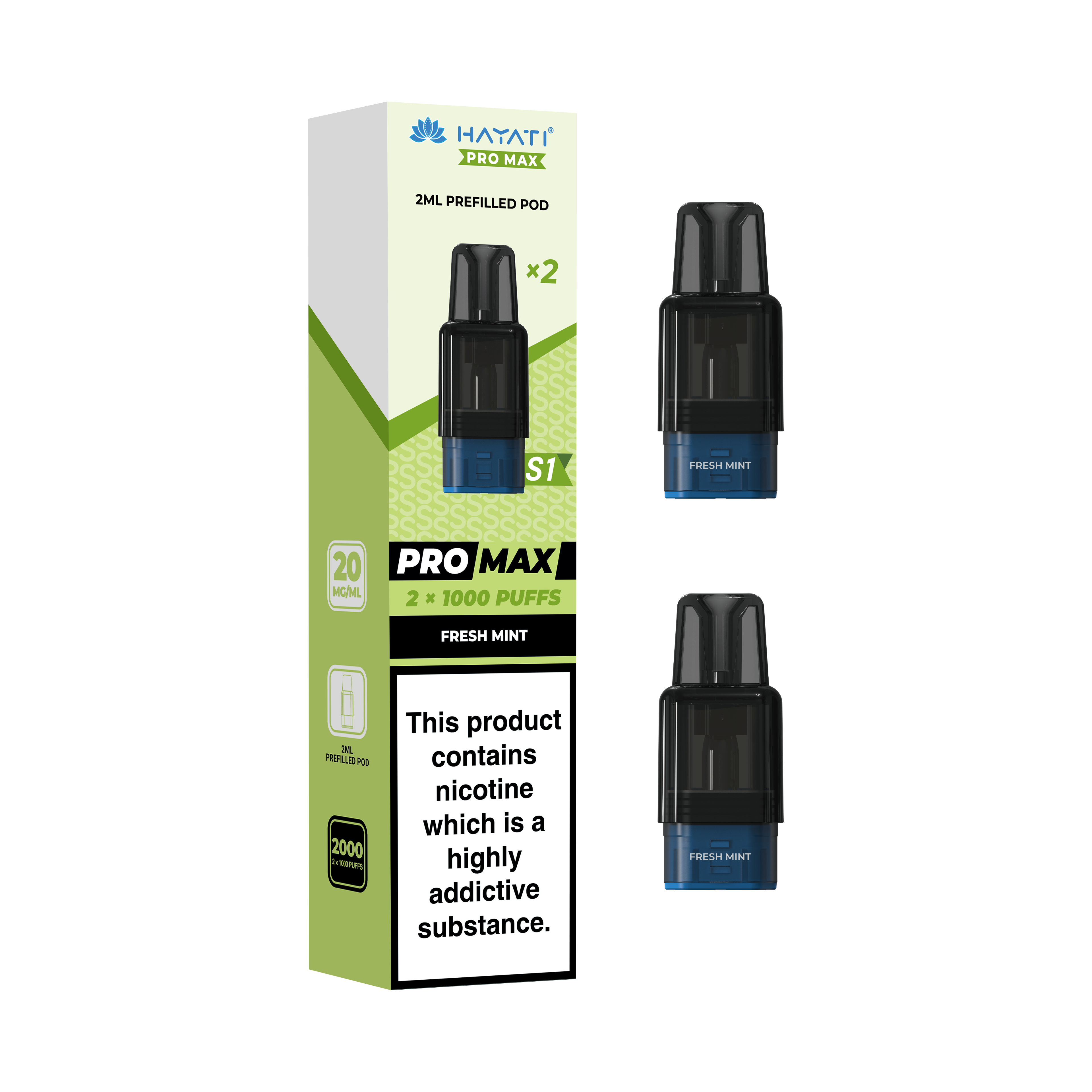 Hayati Pro Max S1 PODS (PACK OF 10)