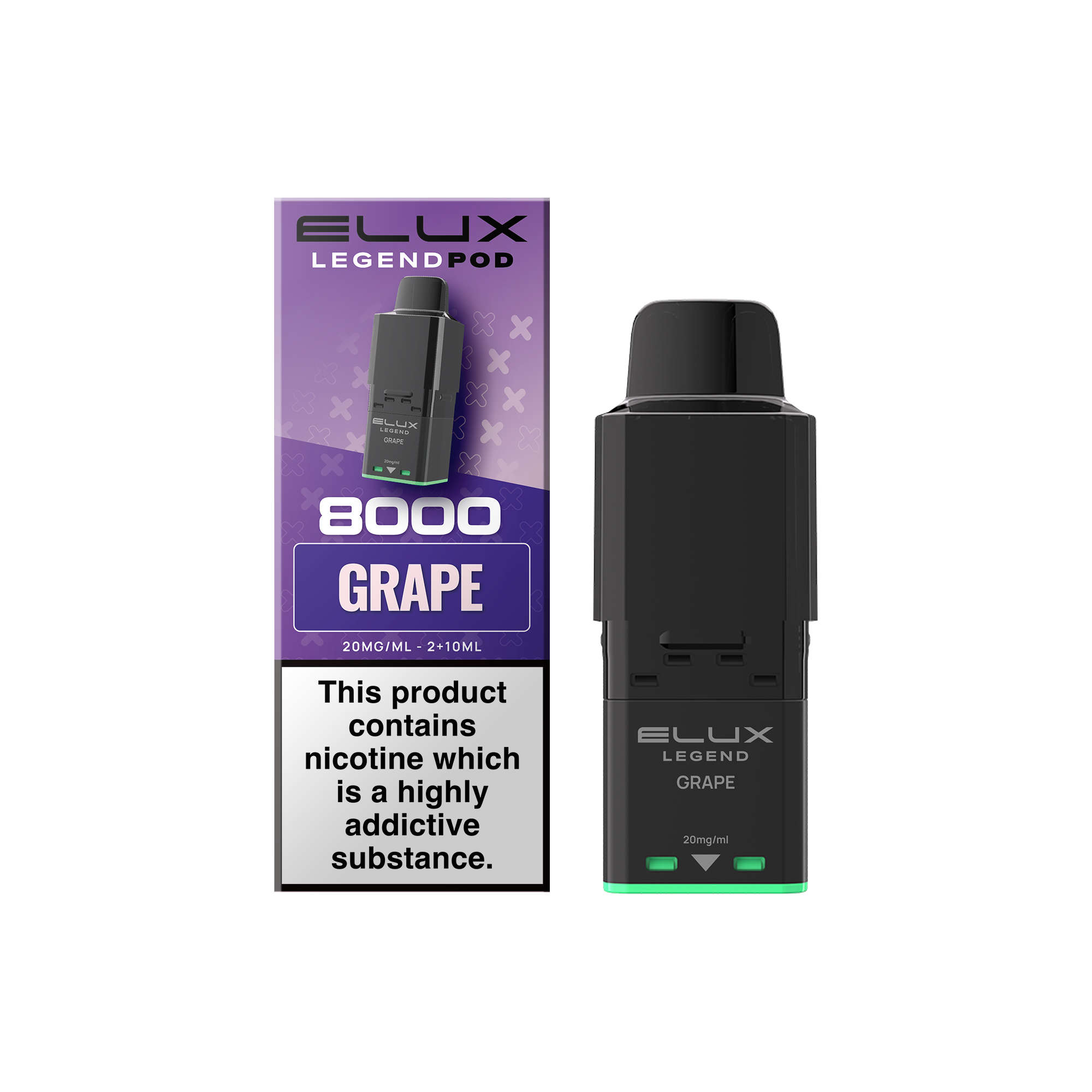 Elux Legend 8000 Refill Pods Box of 5