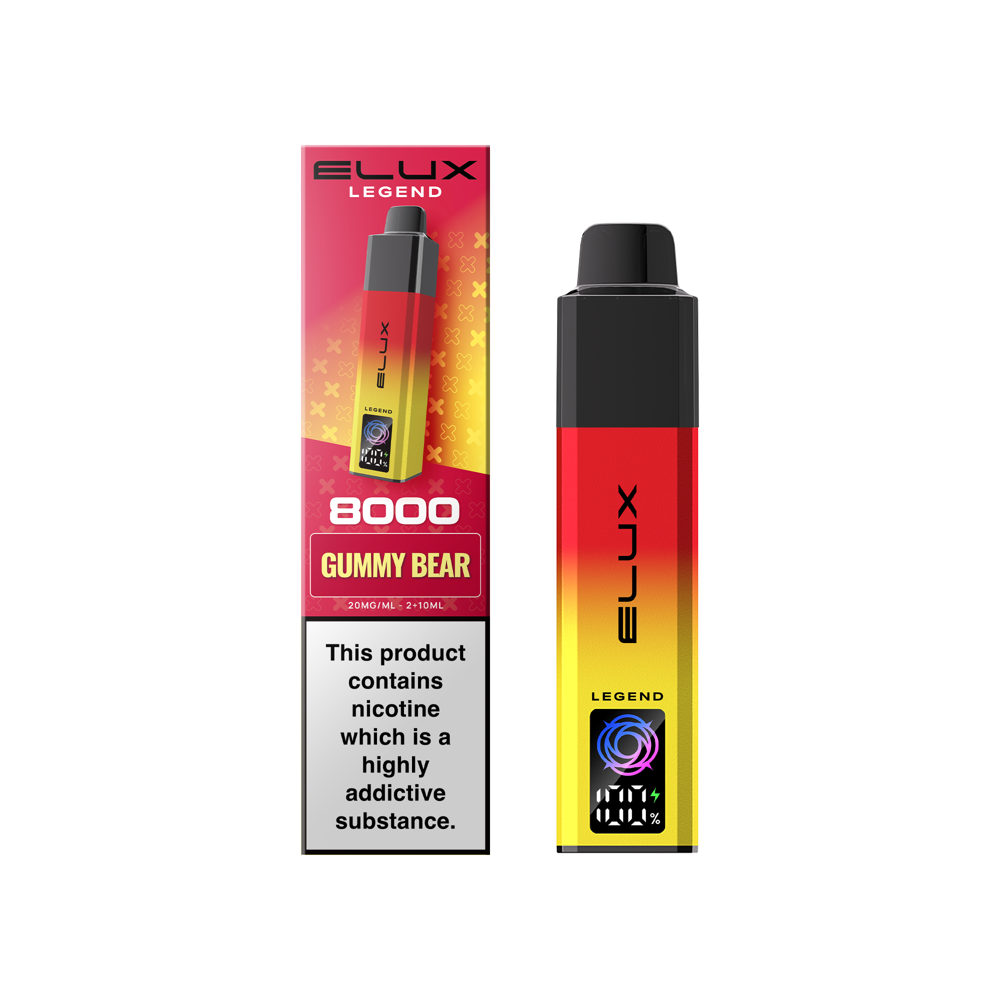 Elux Legend 8000 VAPE Kit - (BOX OF 5)