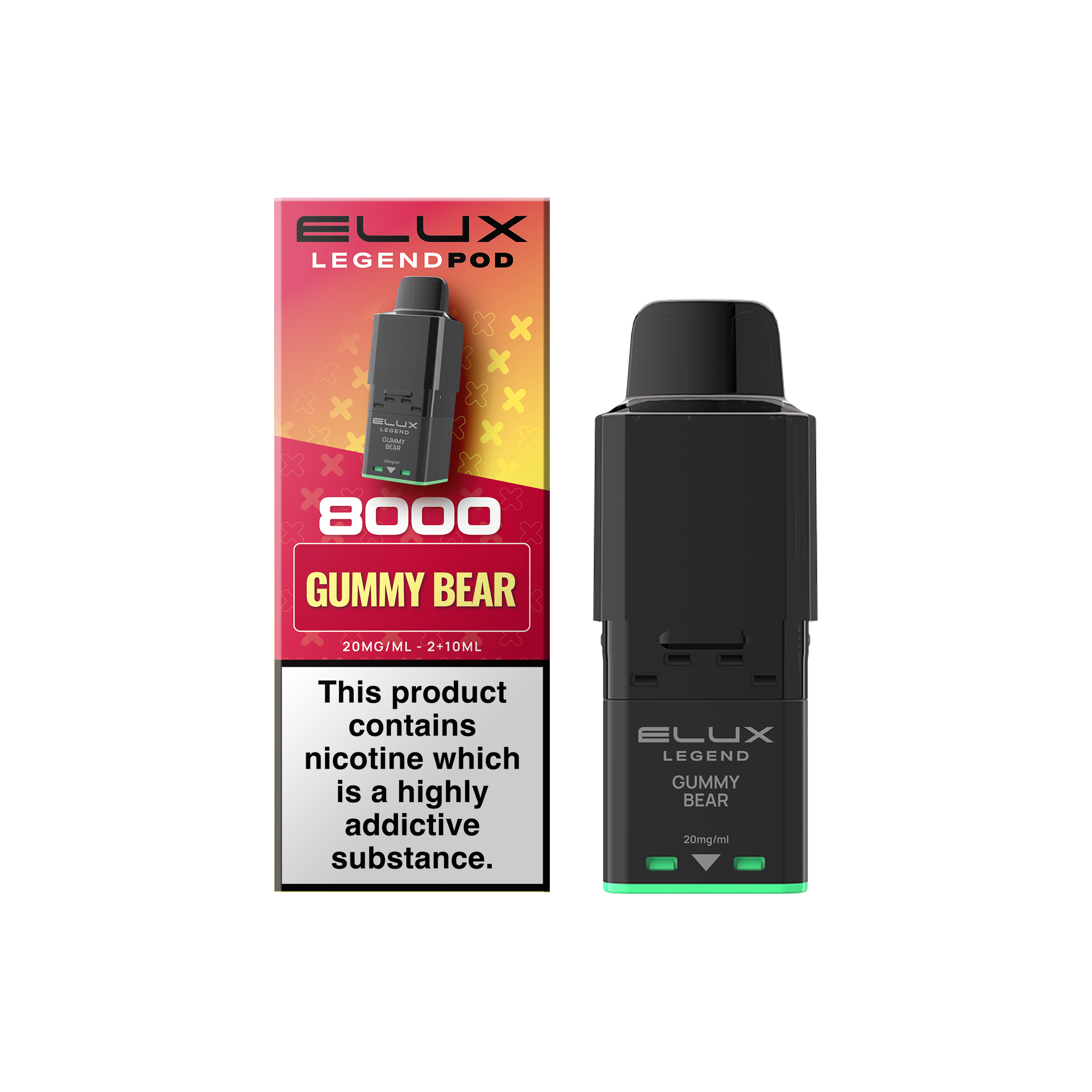 Elux Legend 8000 Refill Pods Box of 5