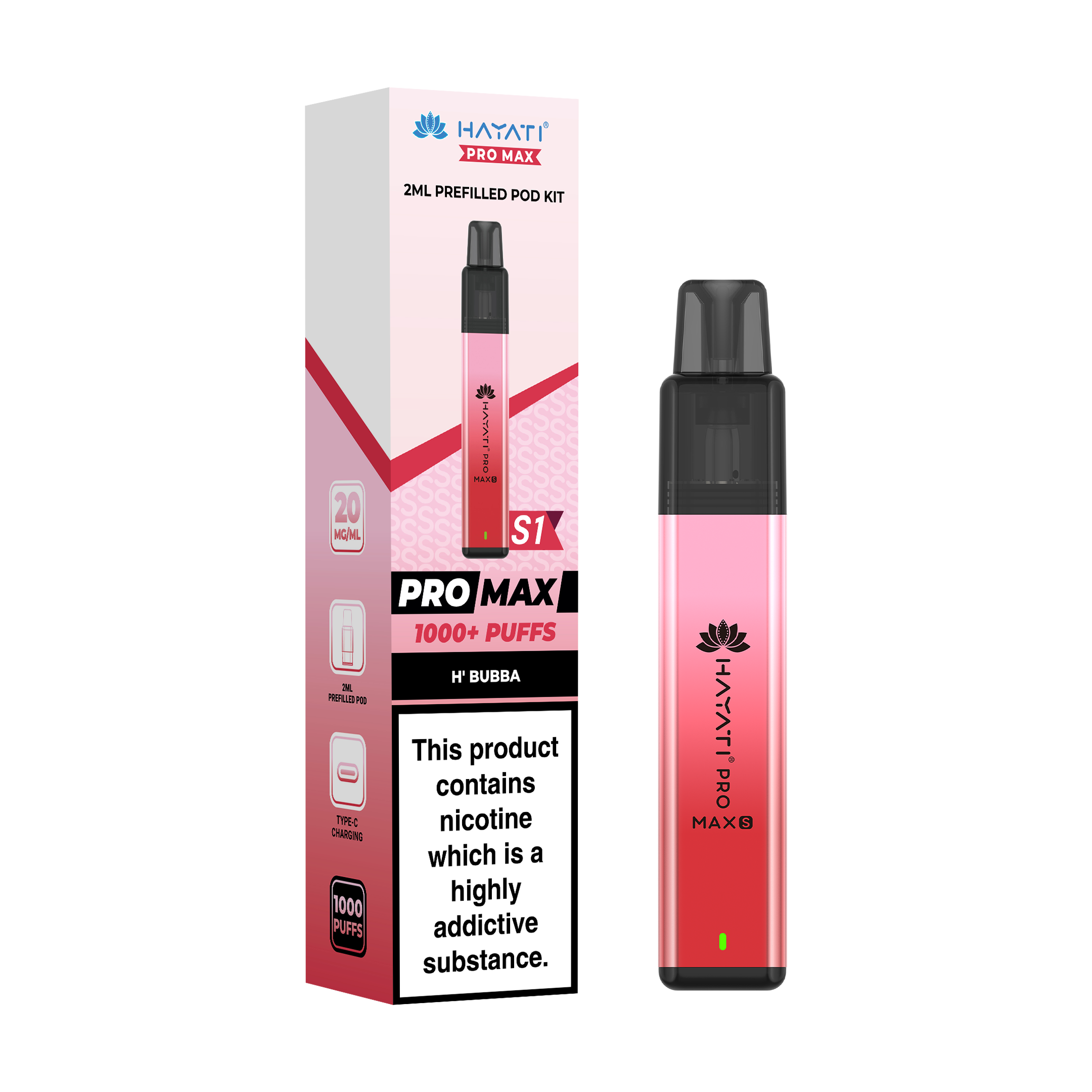 Hayati Pro Max S1 VAPE (PACK OF 10)