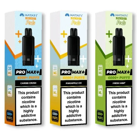 Hayati Pro Max+ 6000 PODS - (BOX OF 5)