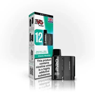 IVG Pro 10K Replacement Pods - Pack of 5 - Classic Menthol