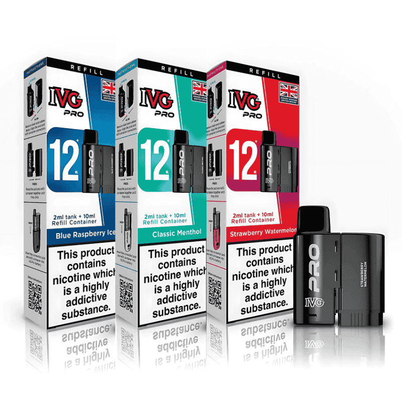 IVG Pro 10K Replacement Pods - Pack of 5 - Fizzy Cherry