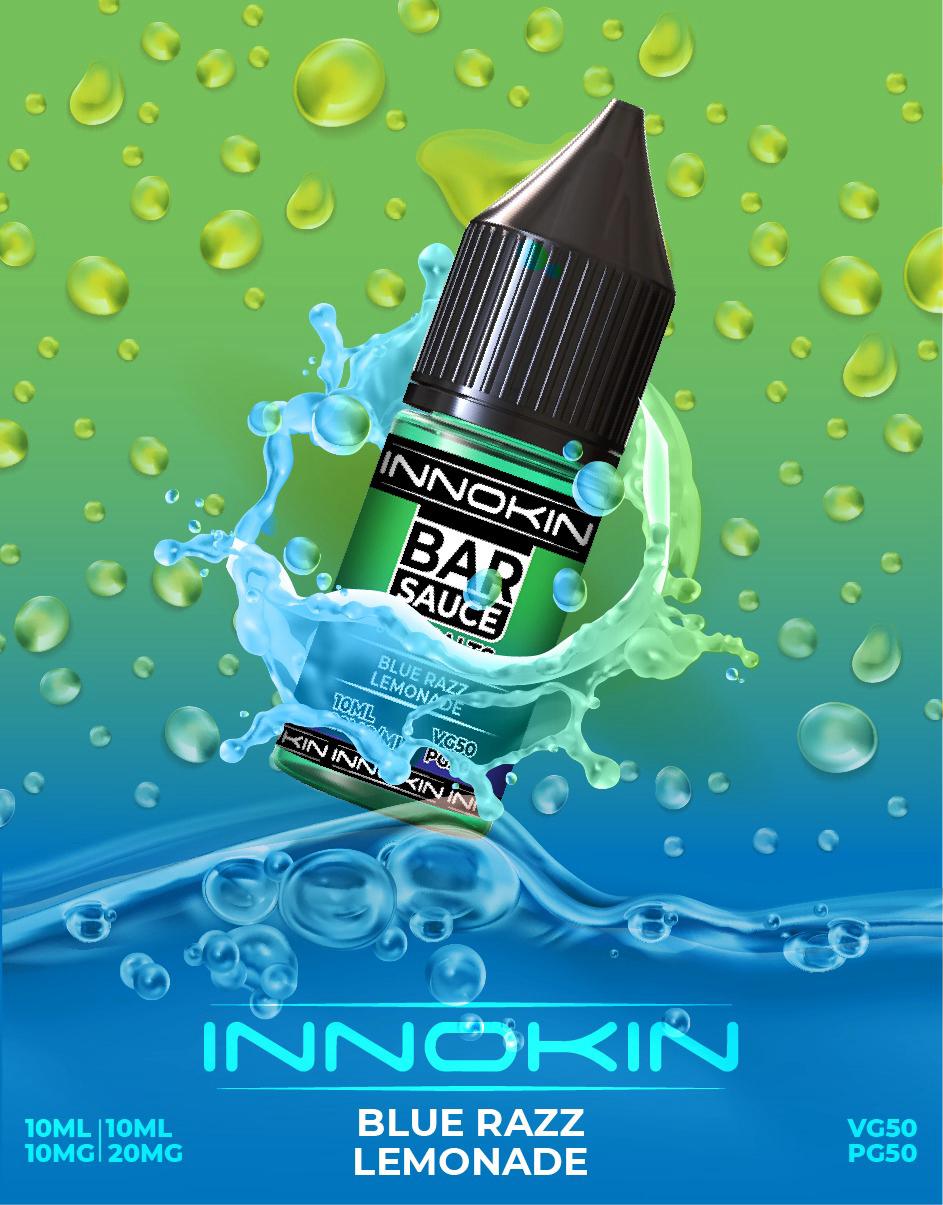 Innokin Bar Sauce Nic Salts 10ml E - liquids Blue razz lemonade
