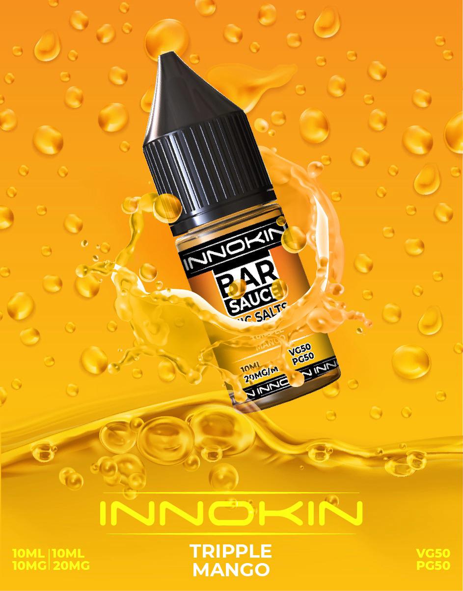 Innokin Bar Sauce Nic Salts 10ml E - liquids Tripple Mango