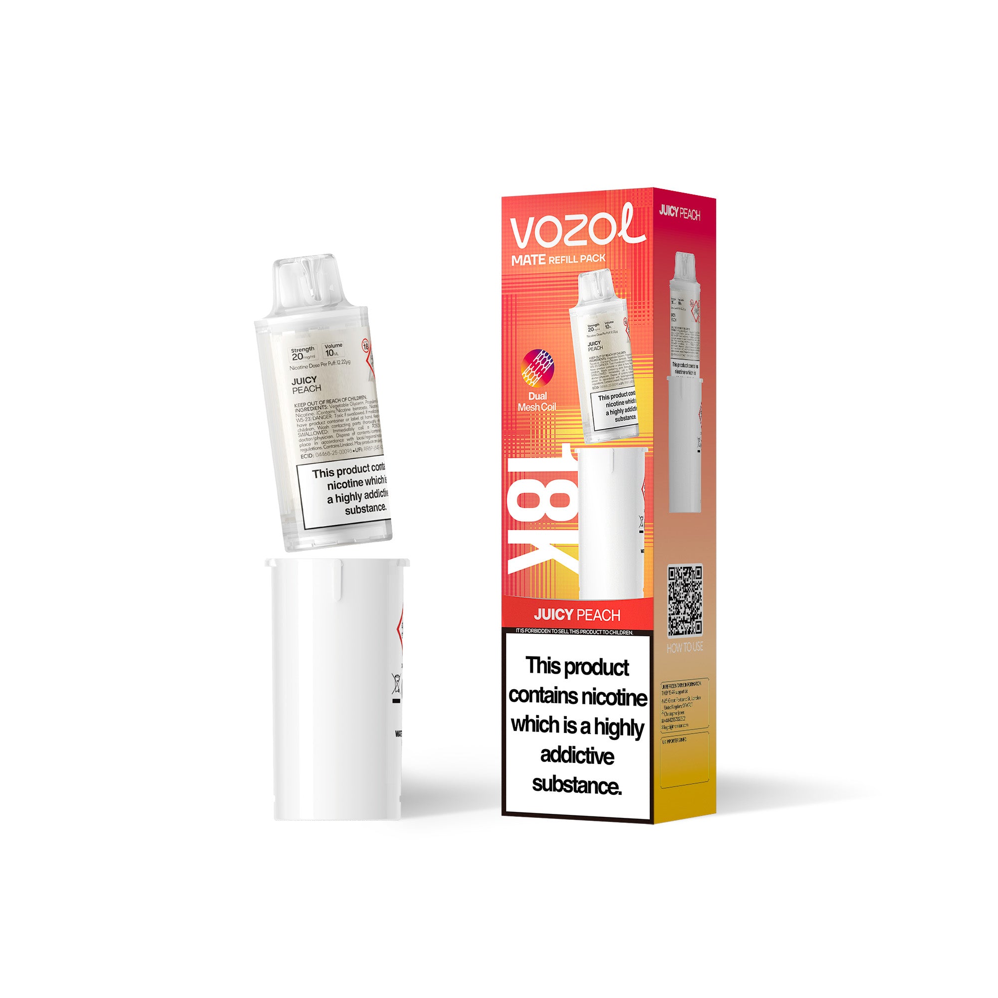 Vozol Mate 54k Refill PODS (PACK OF 5)