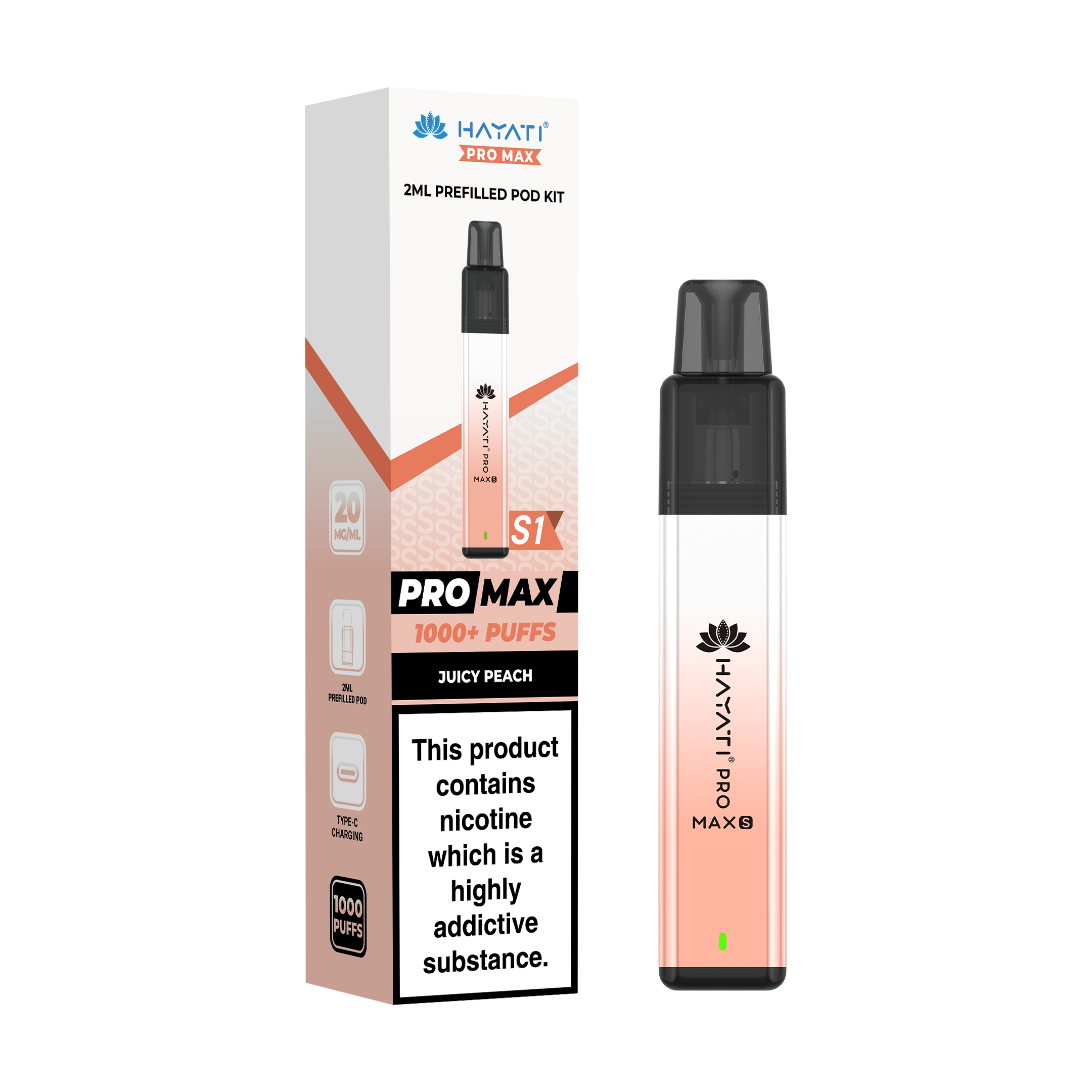 Hayati Pro Max S1 VAPE (PACK OF 10)