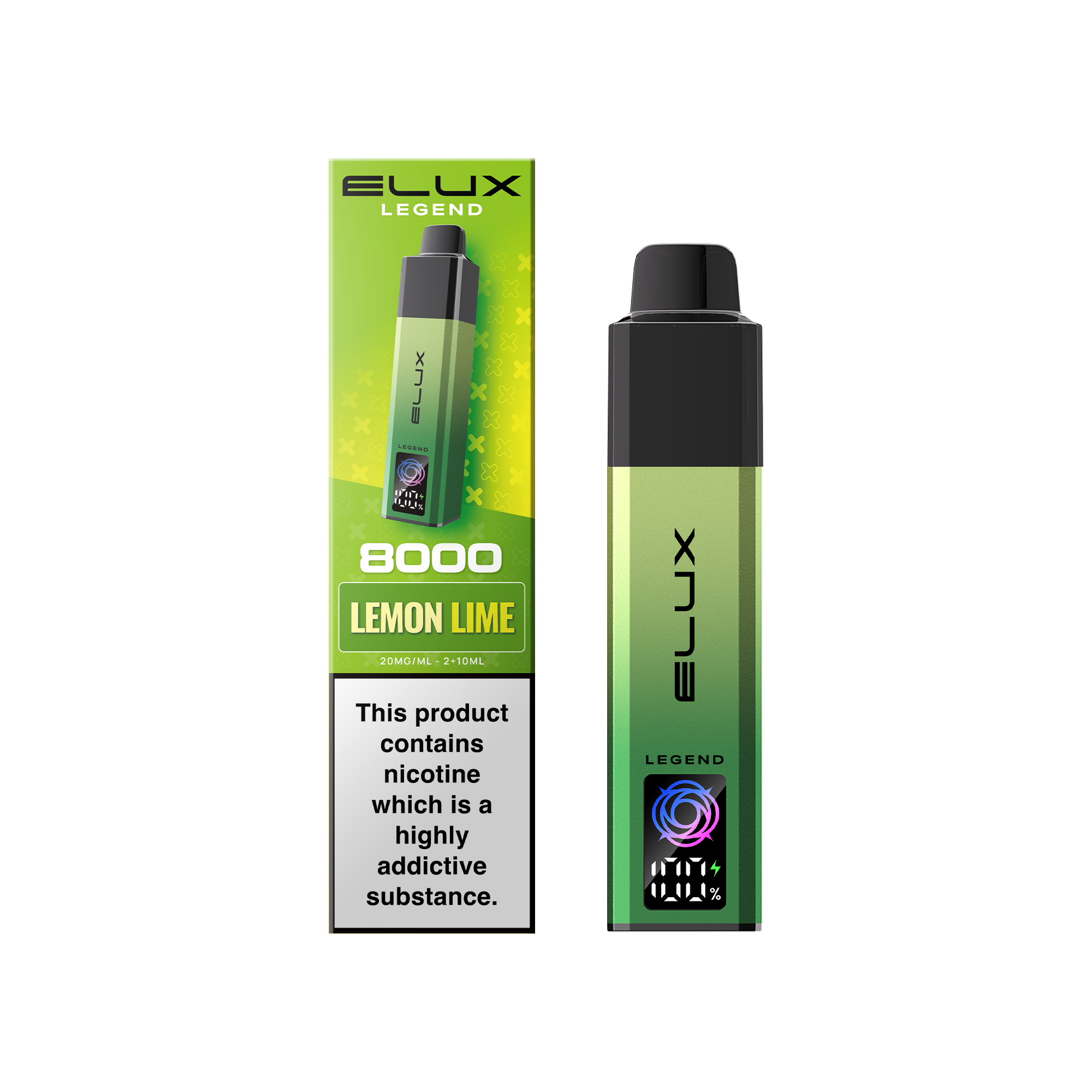 Elux Legend 8000 VAPE Kit - (BOX OF 5)