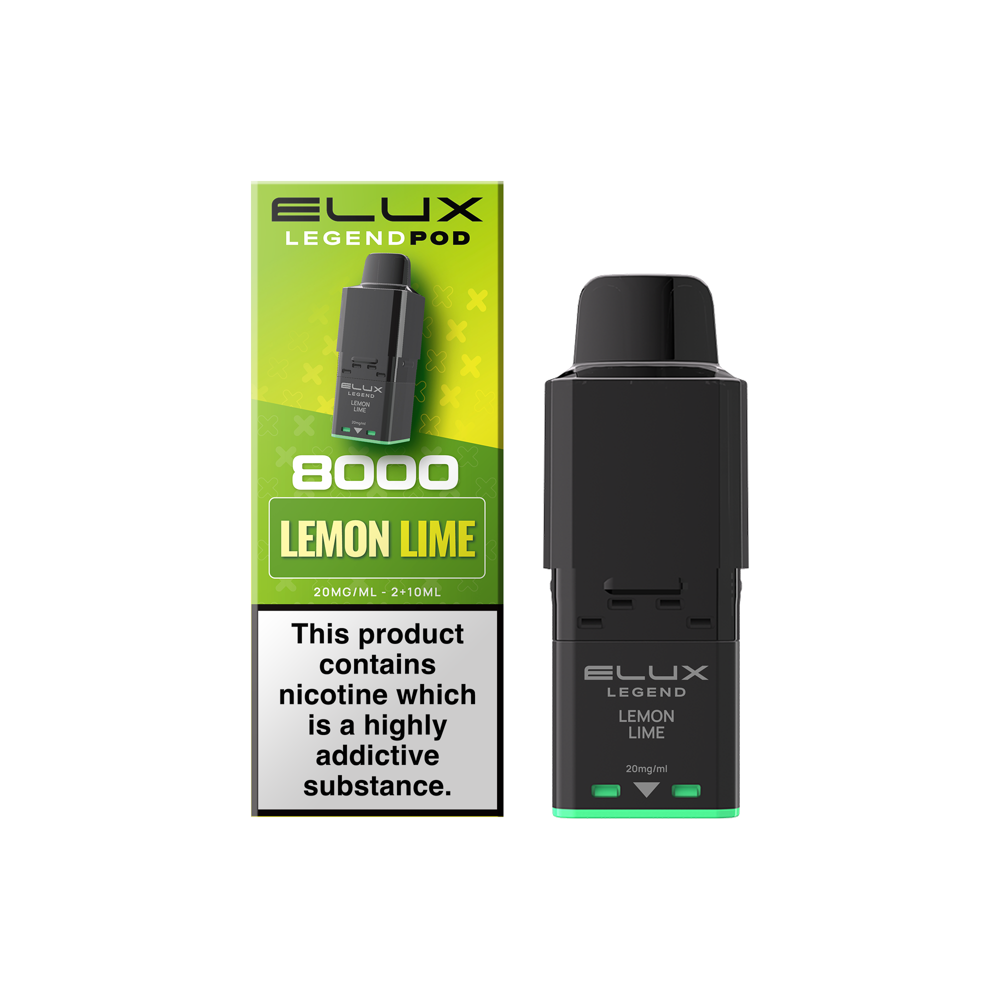 Elux Legend 8000 Refill Pods Box of 5