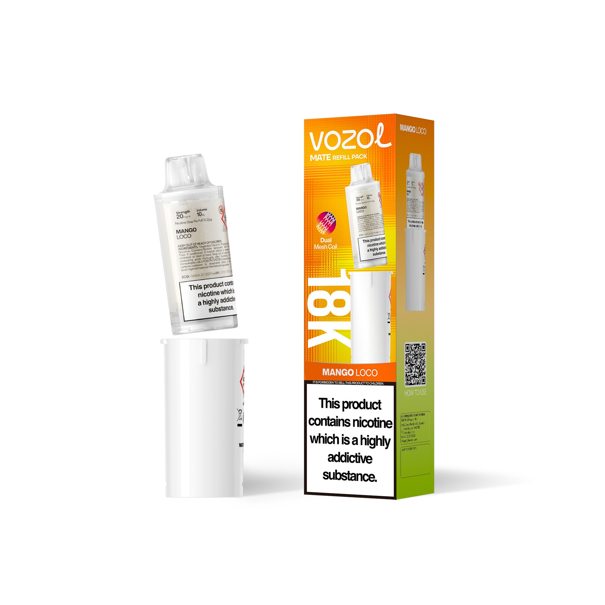 Vozol Mate 54k Refill PODS (PACK OF 5)