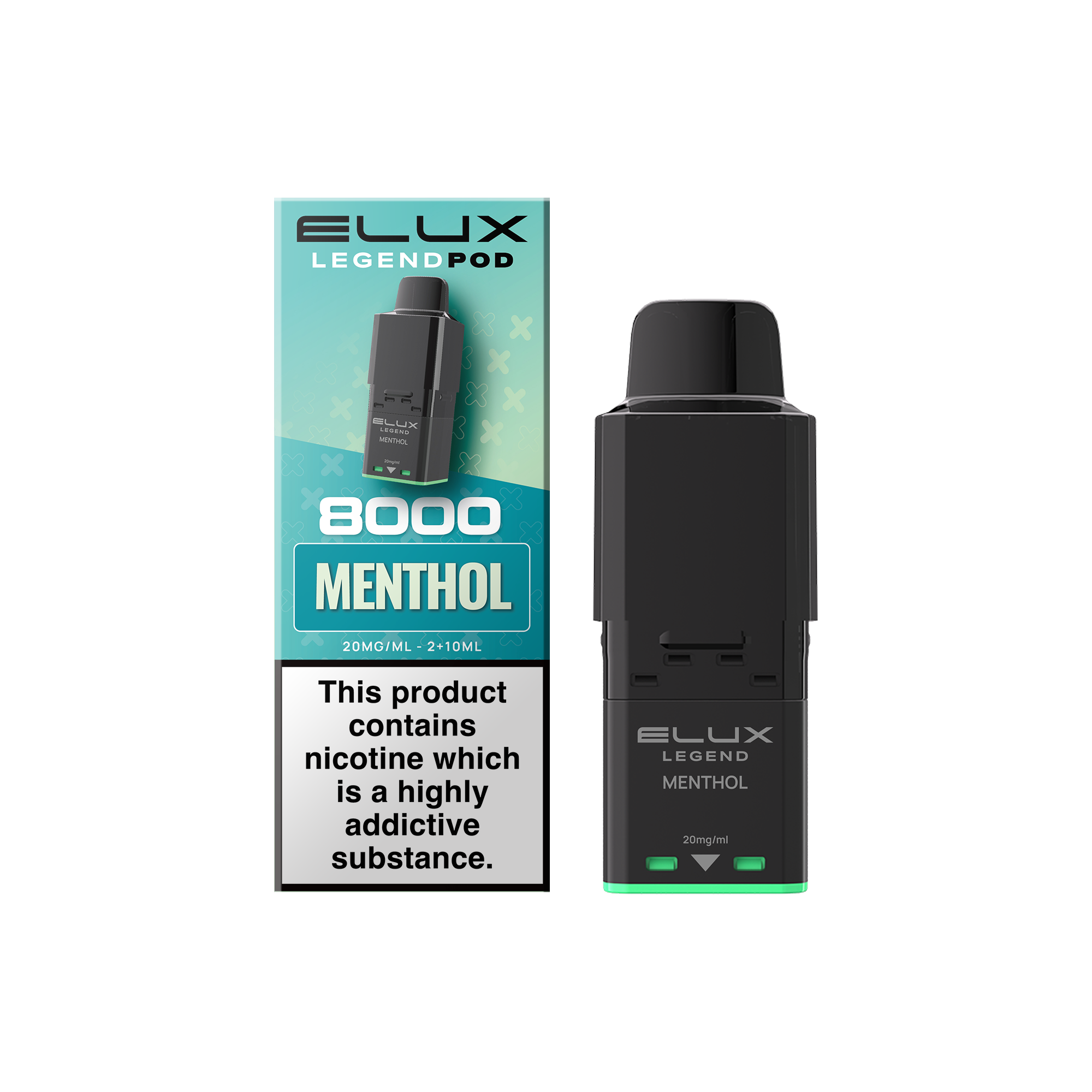 Elux Legend 8000 Refill Pods Box of 5