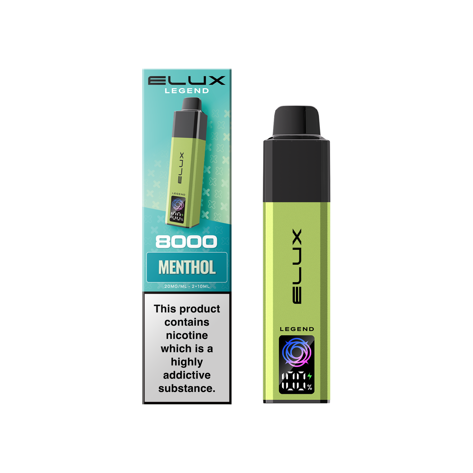 Elux Legend 8000 VAPE Kit - (BOX OF 5)