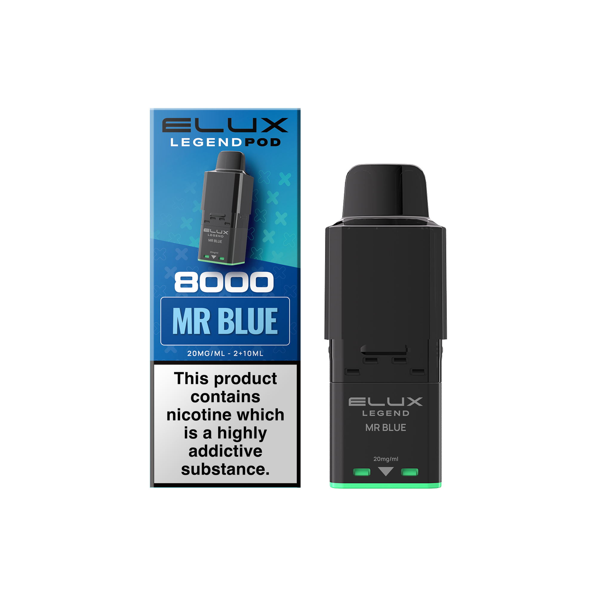 Elux Legend 8000 Refill Pods Box of 5