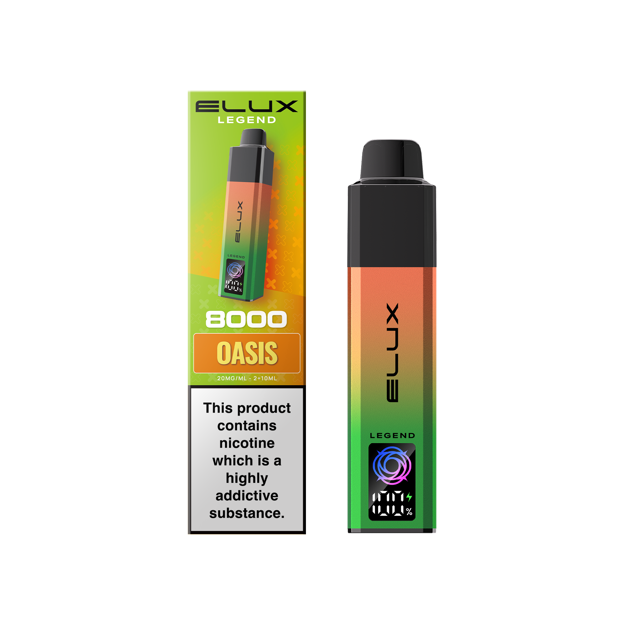Elux Legend 8000 VAPE Kit - (BOX OF 5)